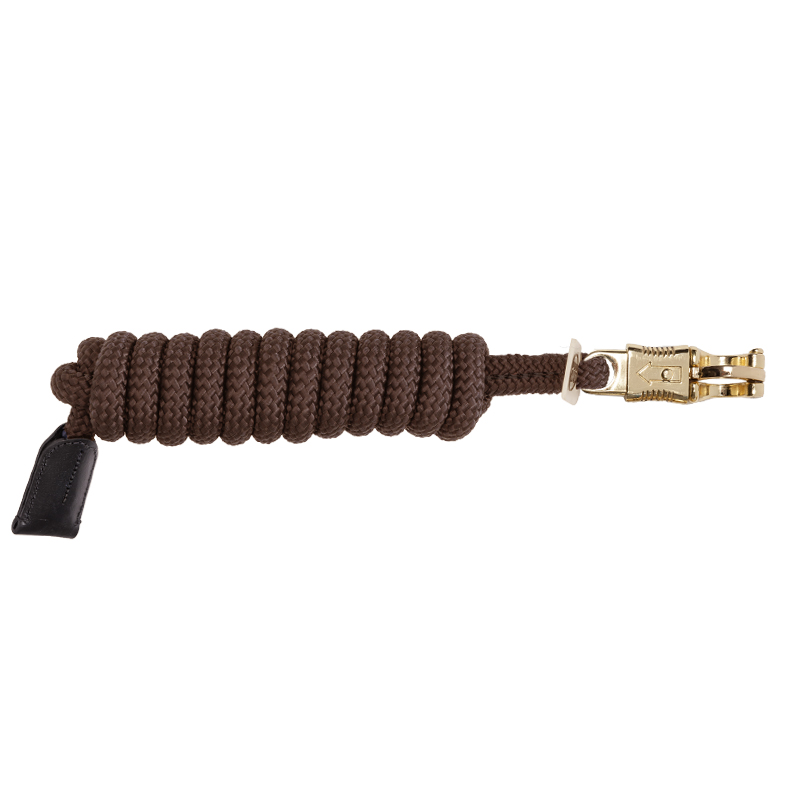 Lead rope - panic hook brass