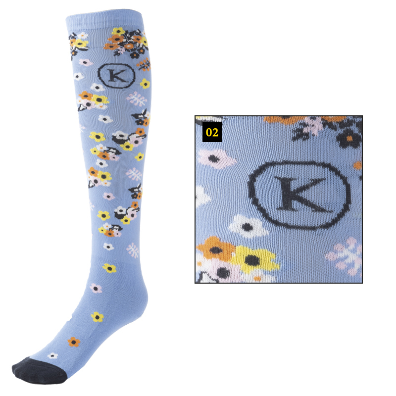 Knee socks "KavalSocks Summer"-thin-1P.