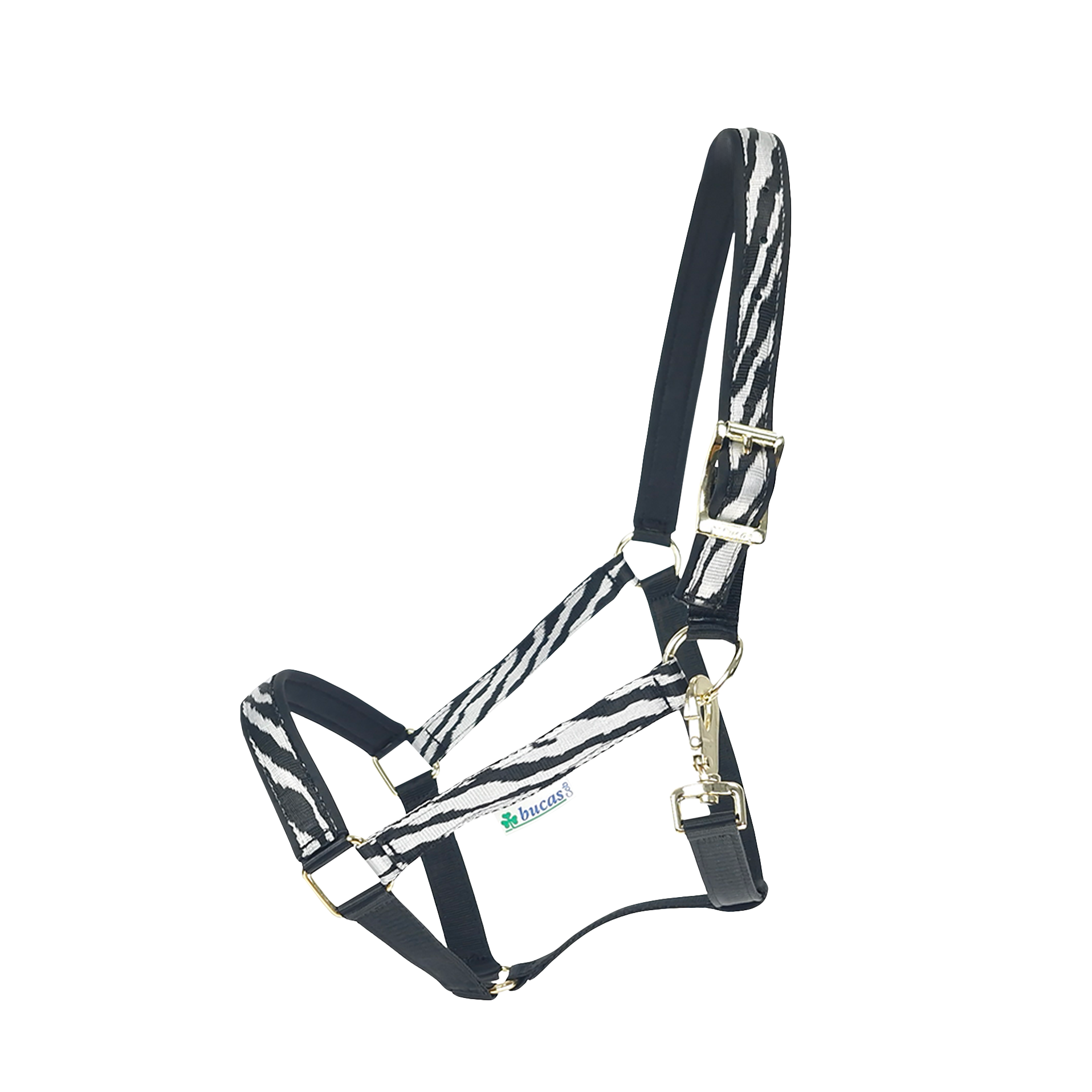 Halfter Dublin in Zebra/Black