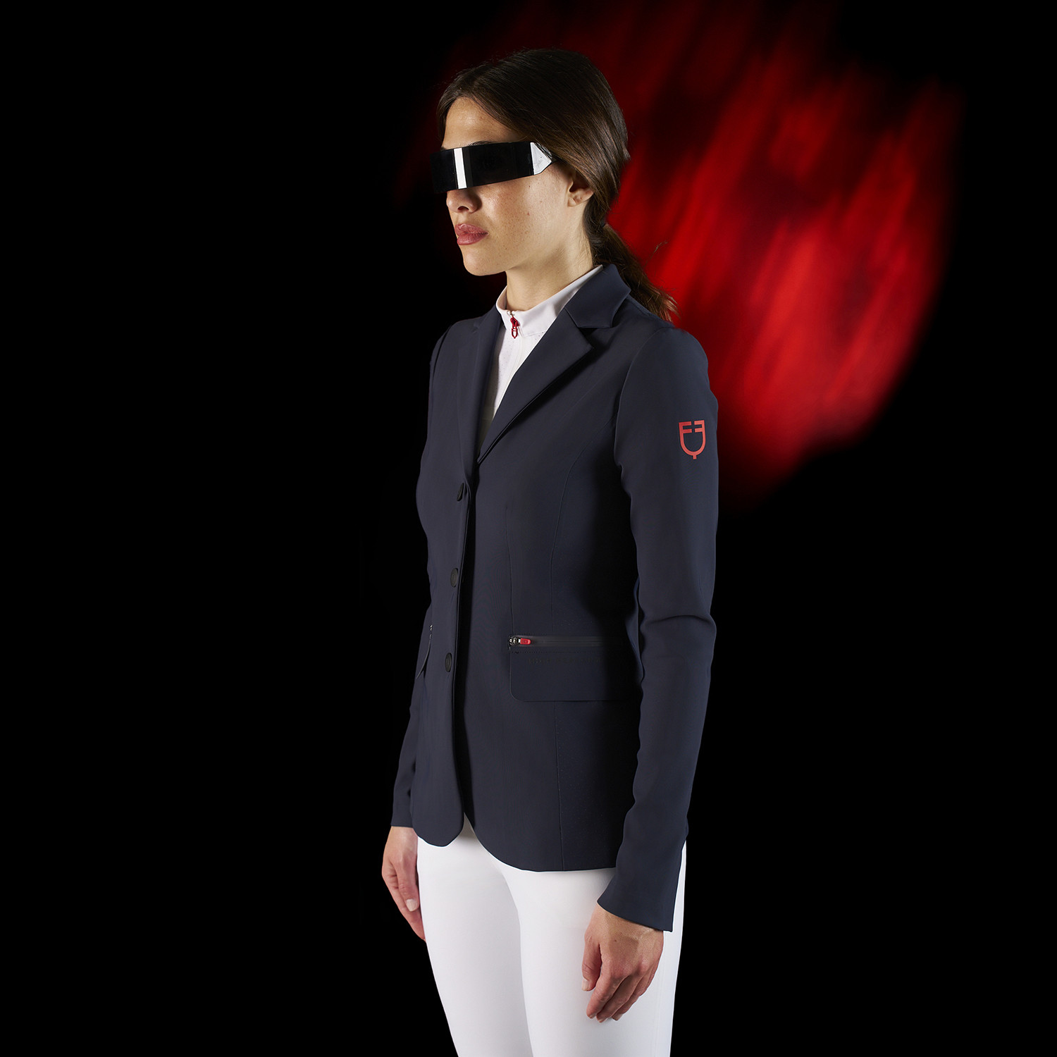 Damen-Turnierjacke mit verschweißten Nähten