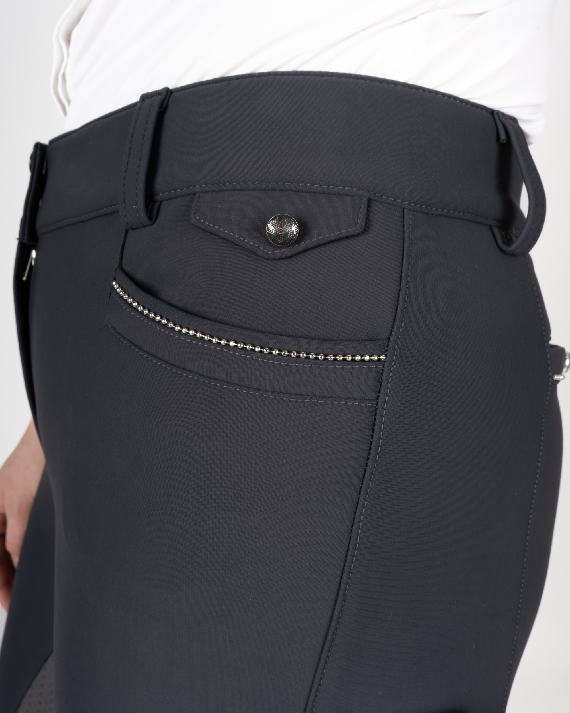 Ladies riding breeches Arielle Snow FullGrip