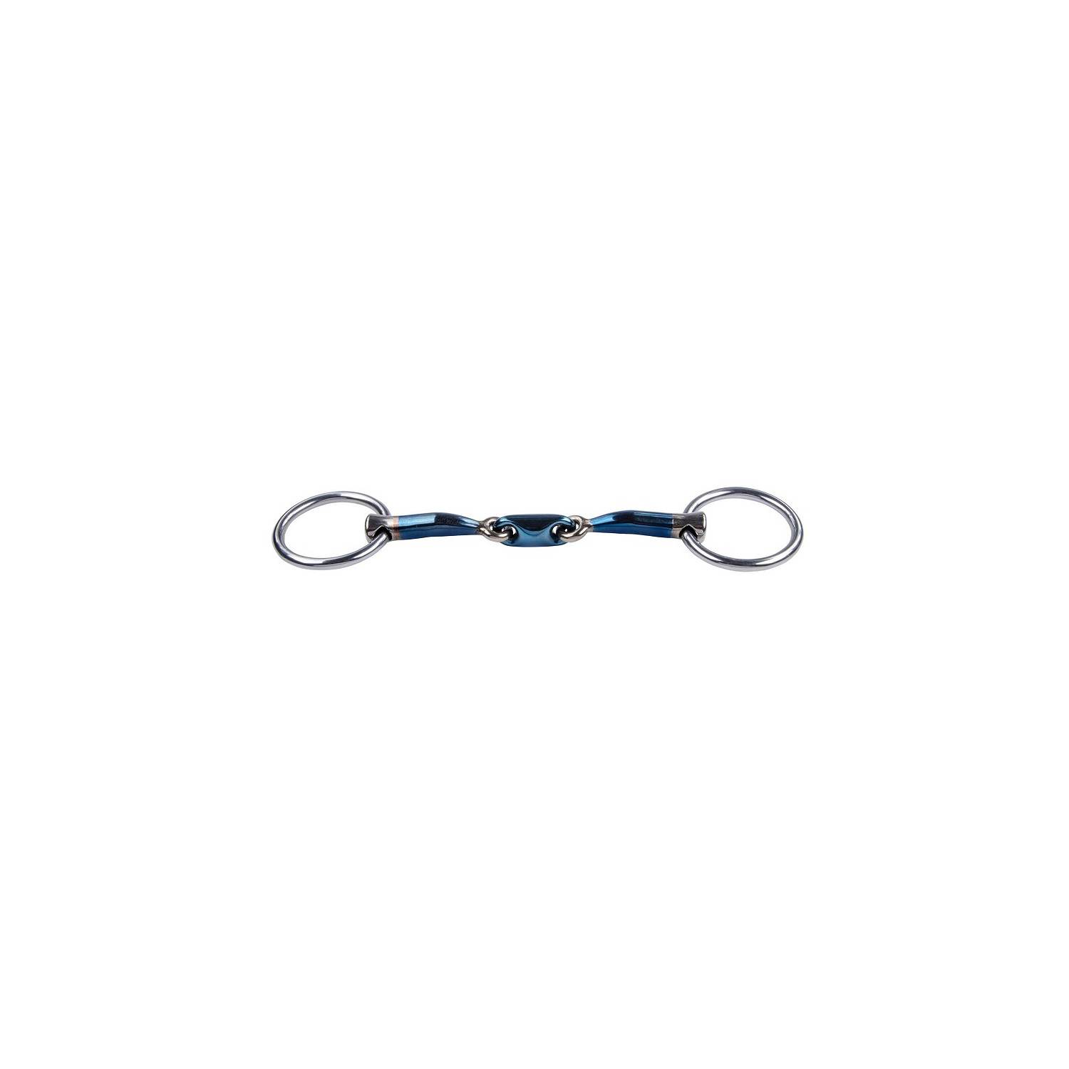 Sweet Iron bewegliche Unterlegtrense-eliptical-12 in blau