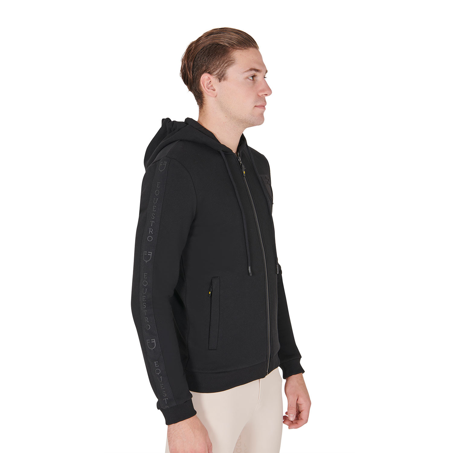 Kapuzen-Sweatshirt für Herren mit Fleece-Innenseite