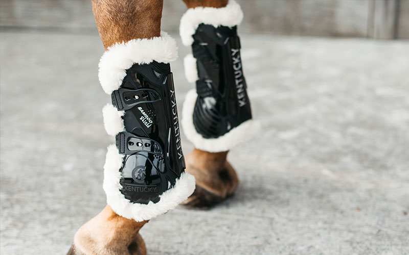 Produktbild von Reitsport Buderer | KENTUCKY Arbeitsgamaschen 'Air' Schwarz