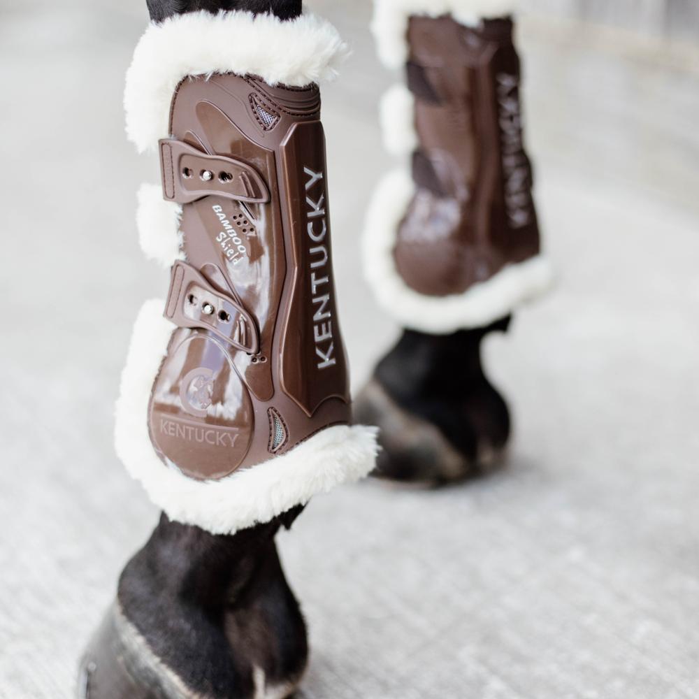 Jumping boots Bamboo Elastic Fur Vegan