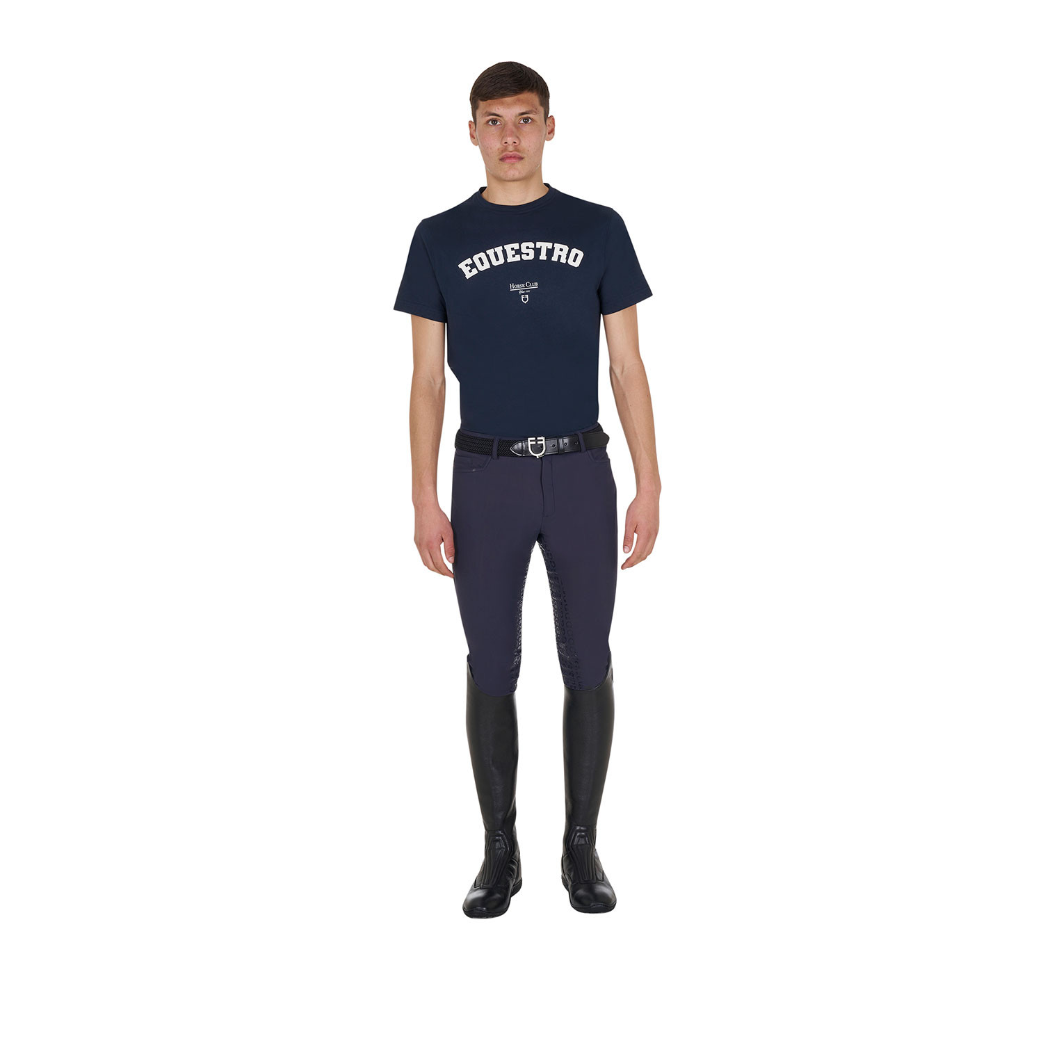 Horse Club Baumwoll-T-Shirt für Herren
