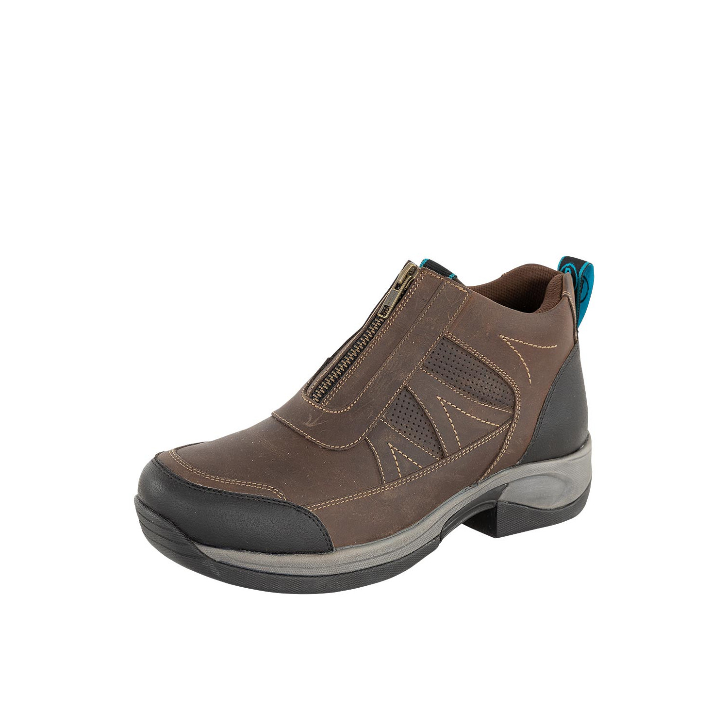 Stallschuhe Cavan Zip in braun