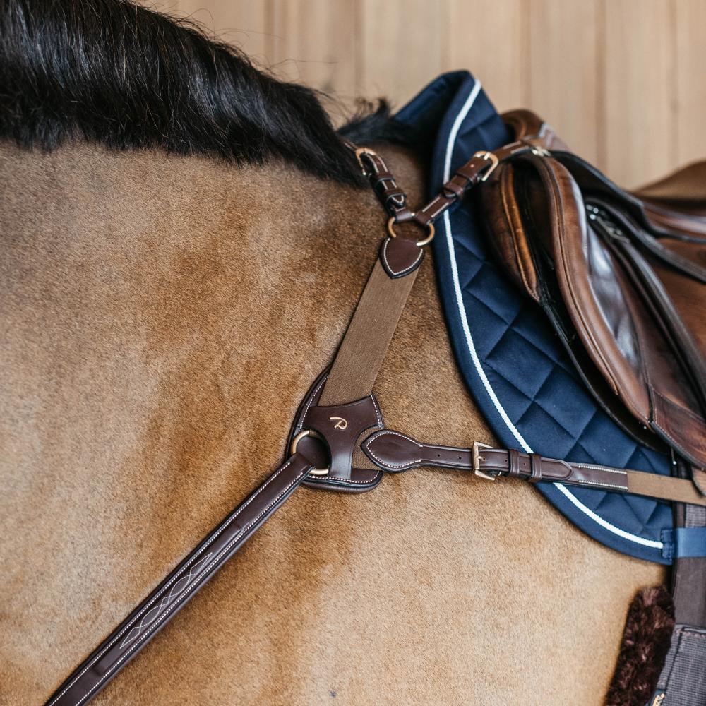 5-Punkt-Brustblatt mit Elastik | Dy'on