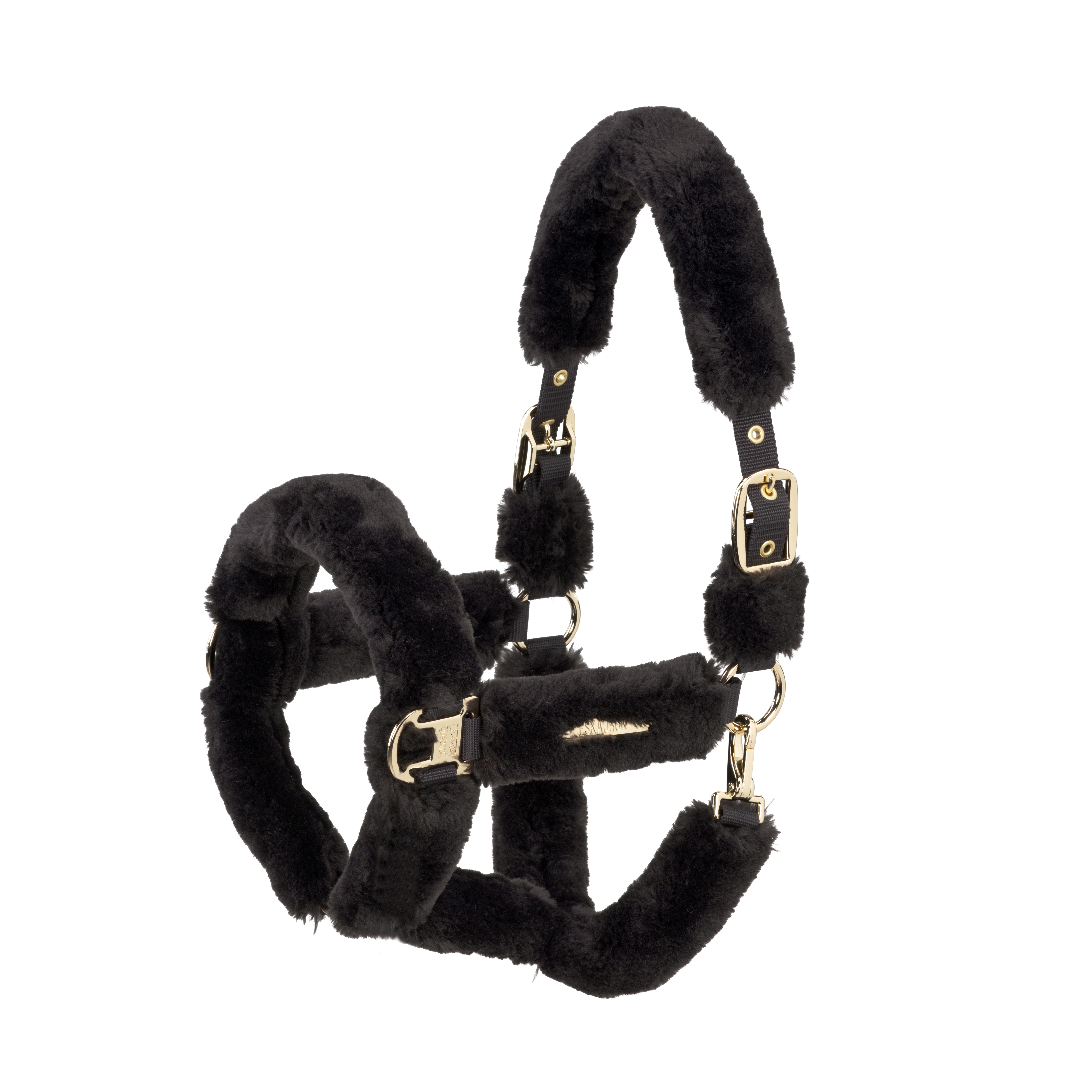 Halfter Heritage Faux Fur Complete in black truffle