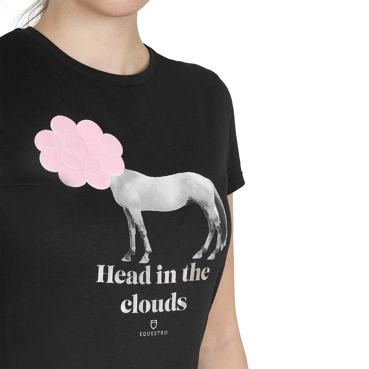 Baumwoll-T-Shirt Head In the Clouds für Damen