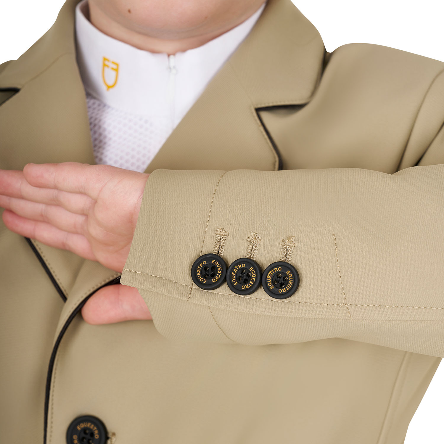 Turnierjacket für Mädchen aus technischem Gewebe