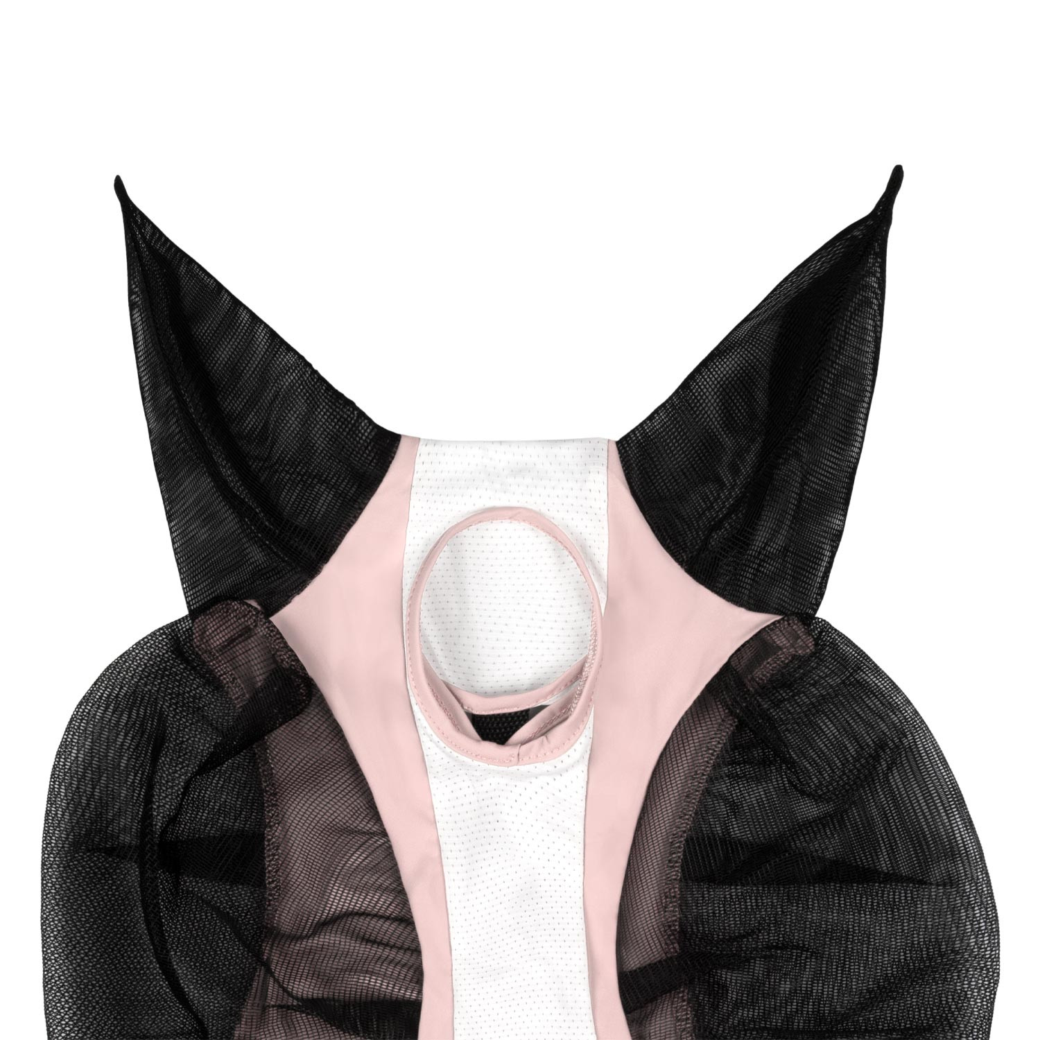Zweifarbige Fliegenmaske aus Mesh