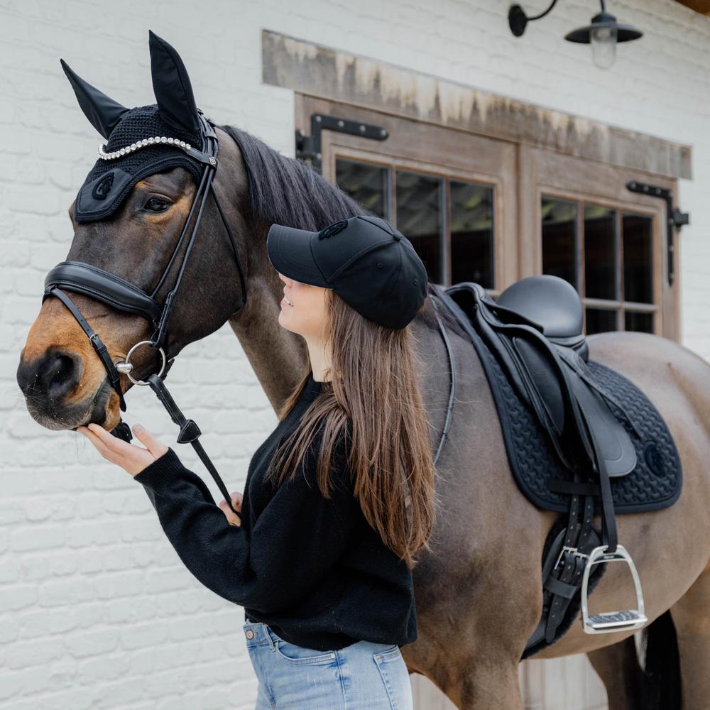 Schabracke Dressur Plaited 3D Logo