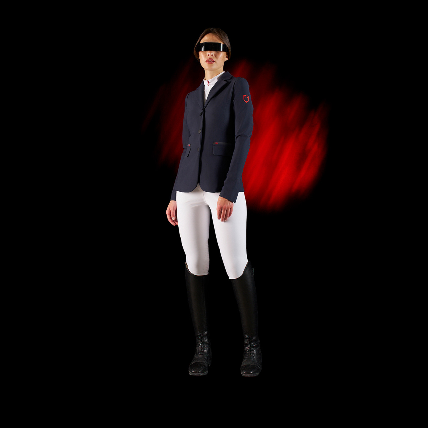 Damen-Turnierjacke mit verschweißten Nähten