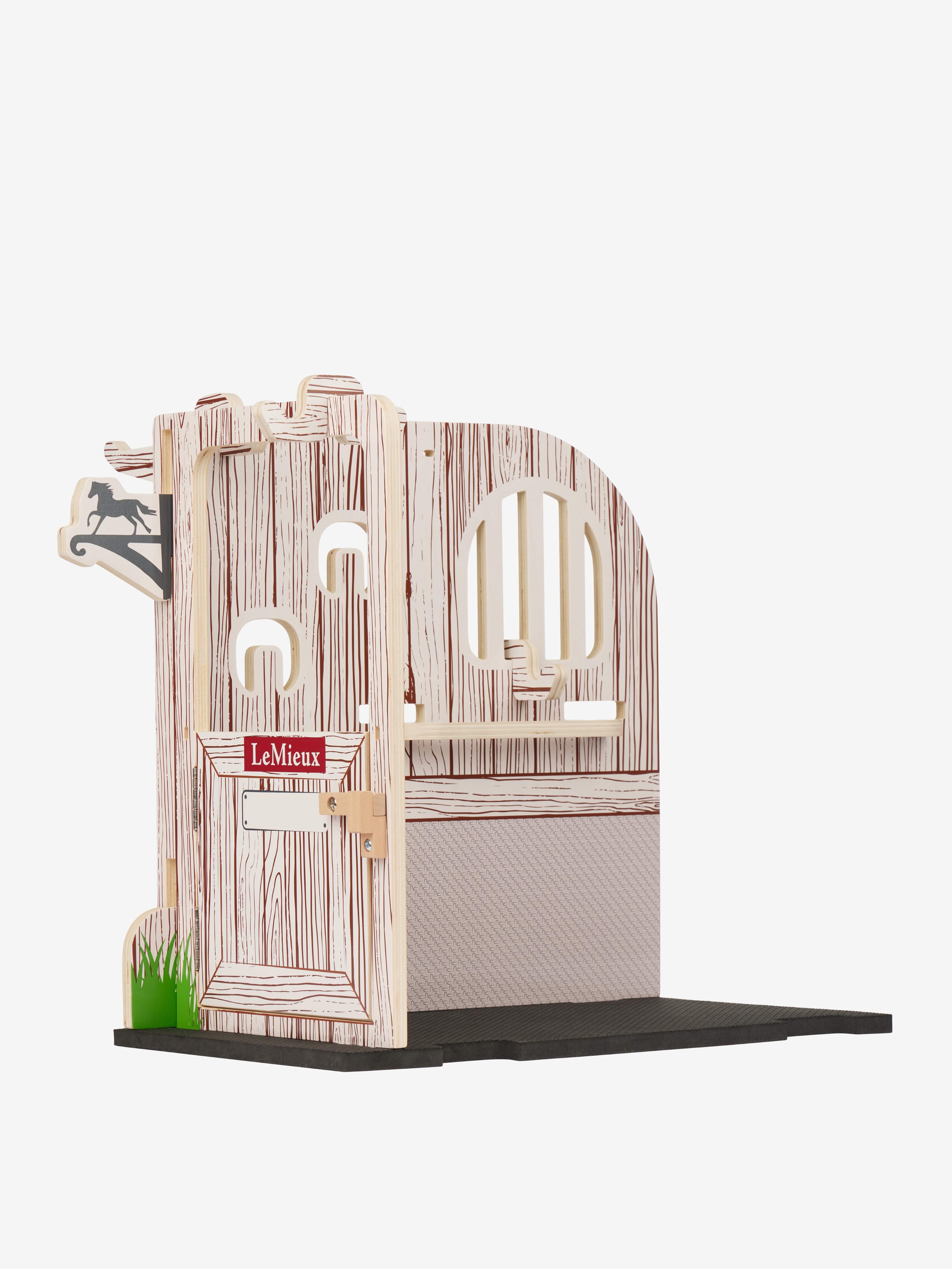 Toy Pony Stallset van hout