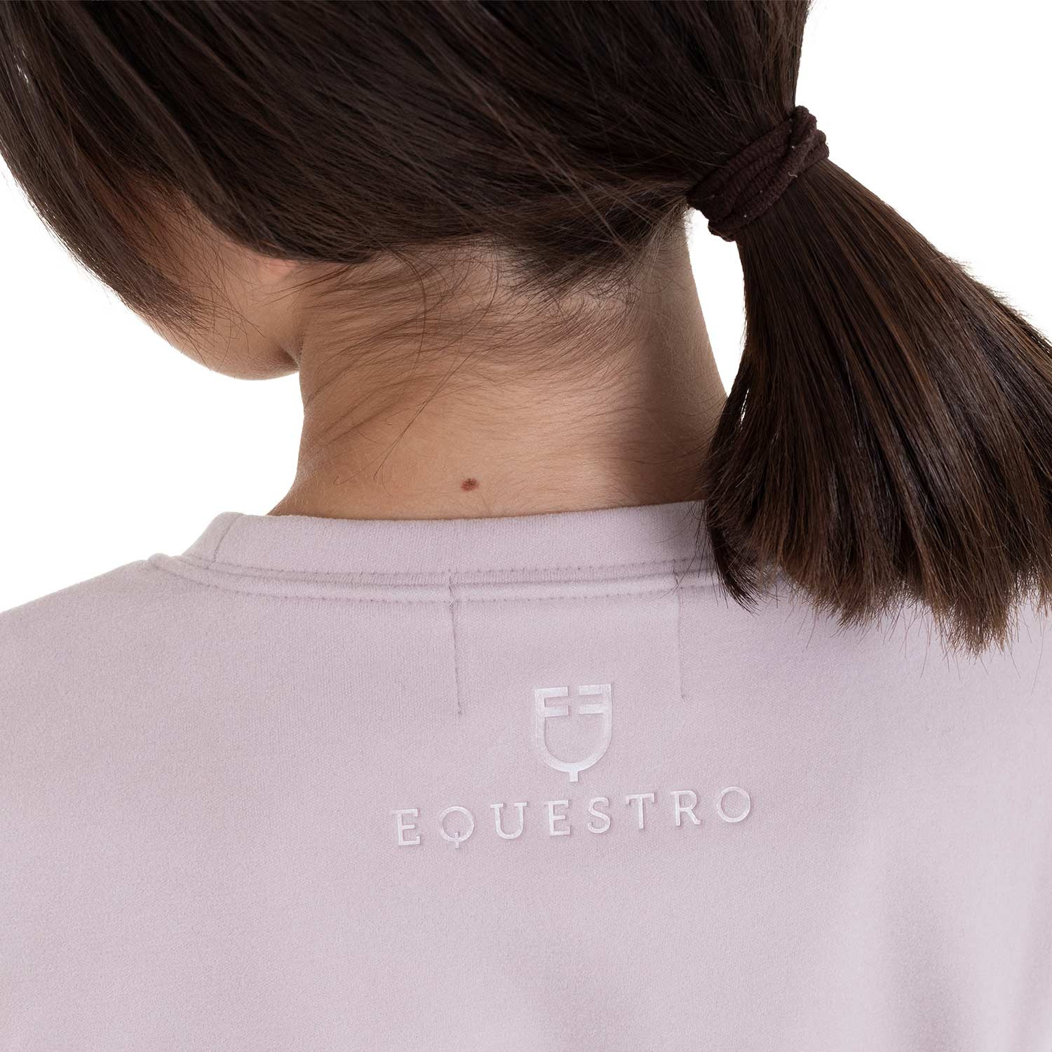 Kinder-Fleece-Sweatshirt Unisex mit Rundhalsausschnitt
