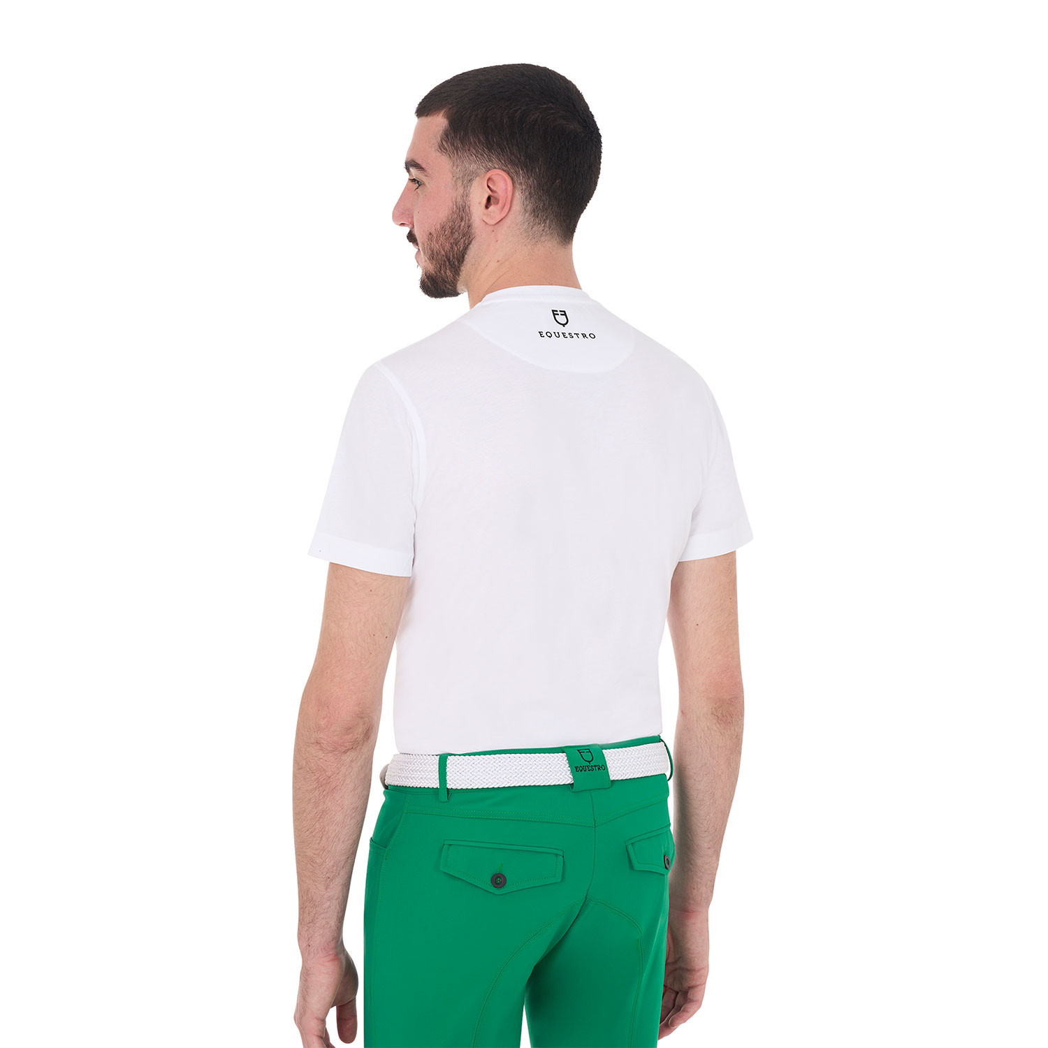 Horse Club Baumwoll-T-Shirt für Herren