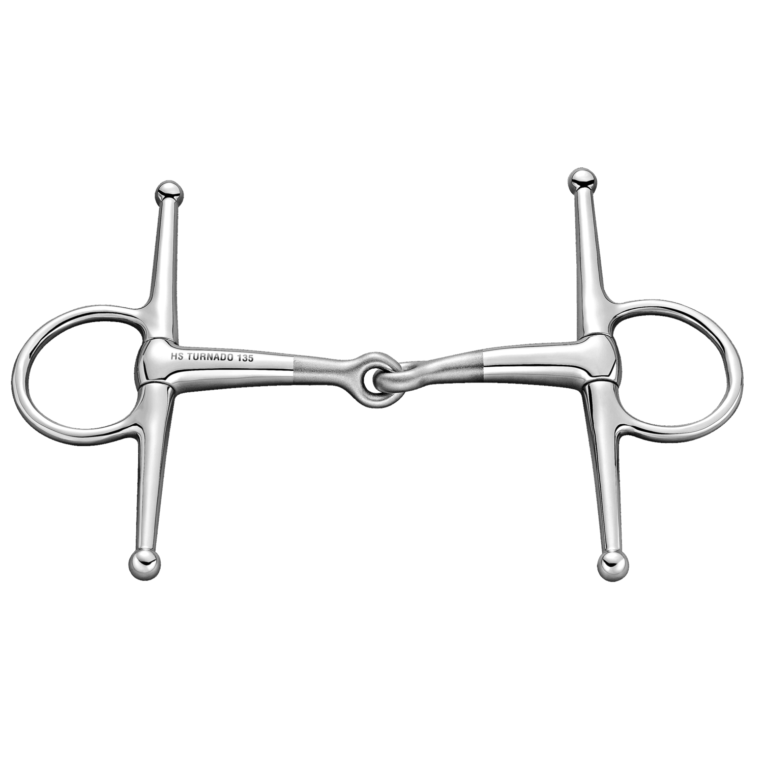 TURNADO Schenkeltrense 16 mm - Edelstahl rostfrei