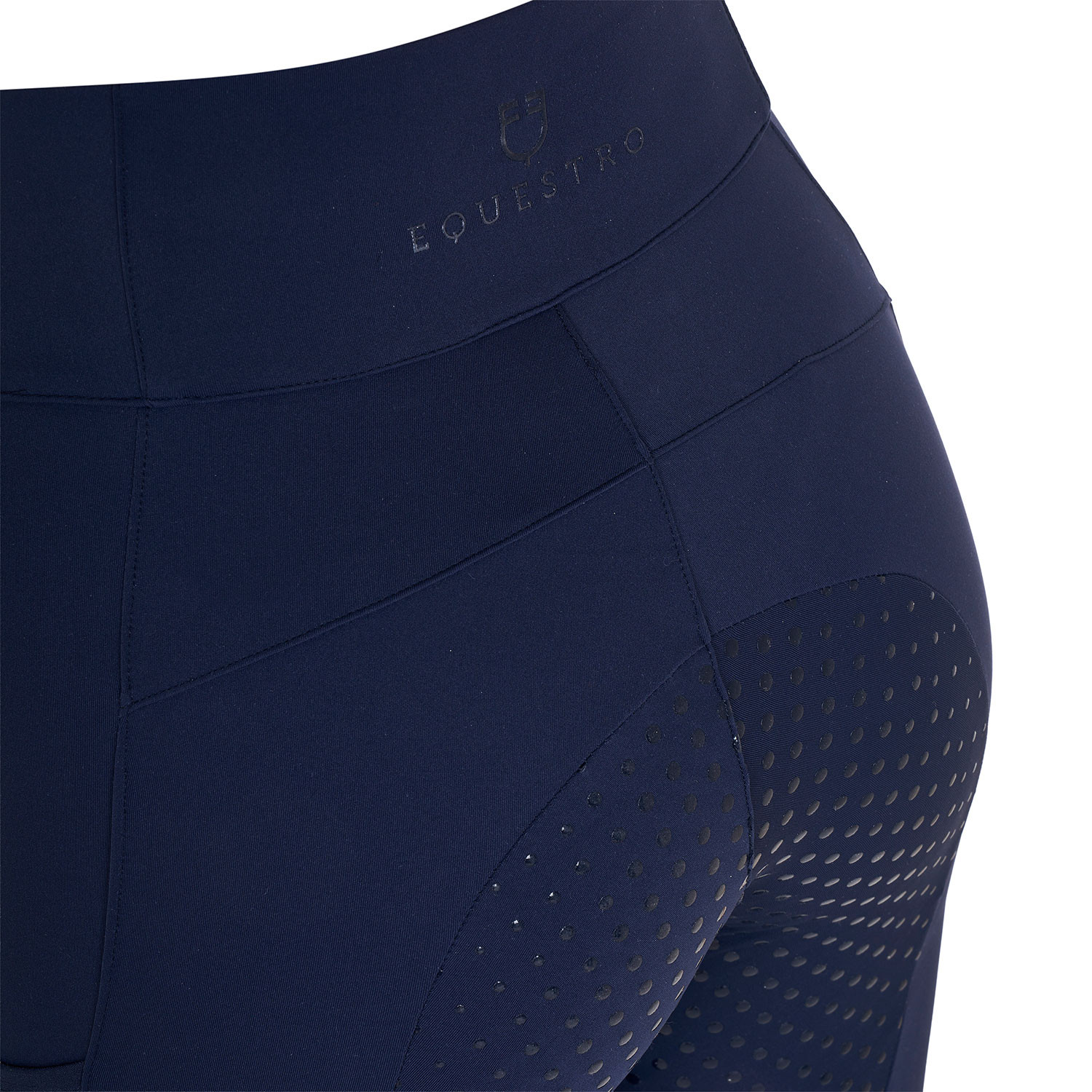 Full-Grip-Reithose für Damen mit perforierten Einsätzen
