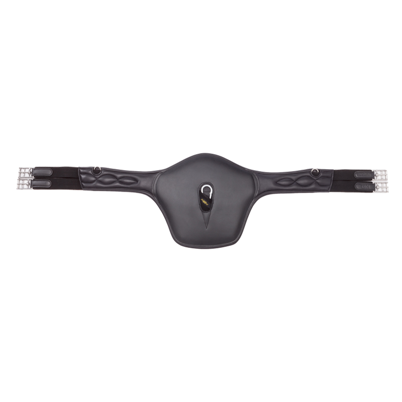 Soft leather "Soft'n Safe" studded protection girth - Elast Soft leather "Soft'n Safe" studded protection girth - Elast