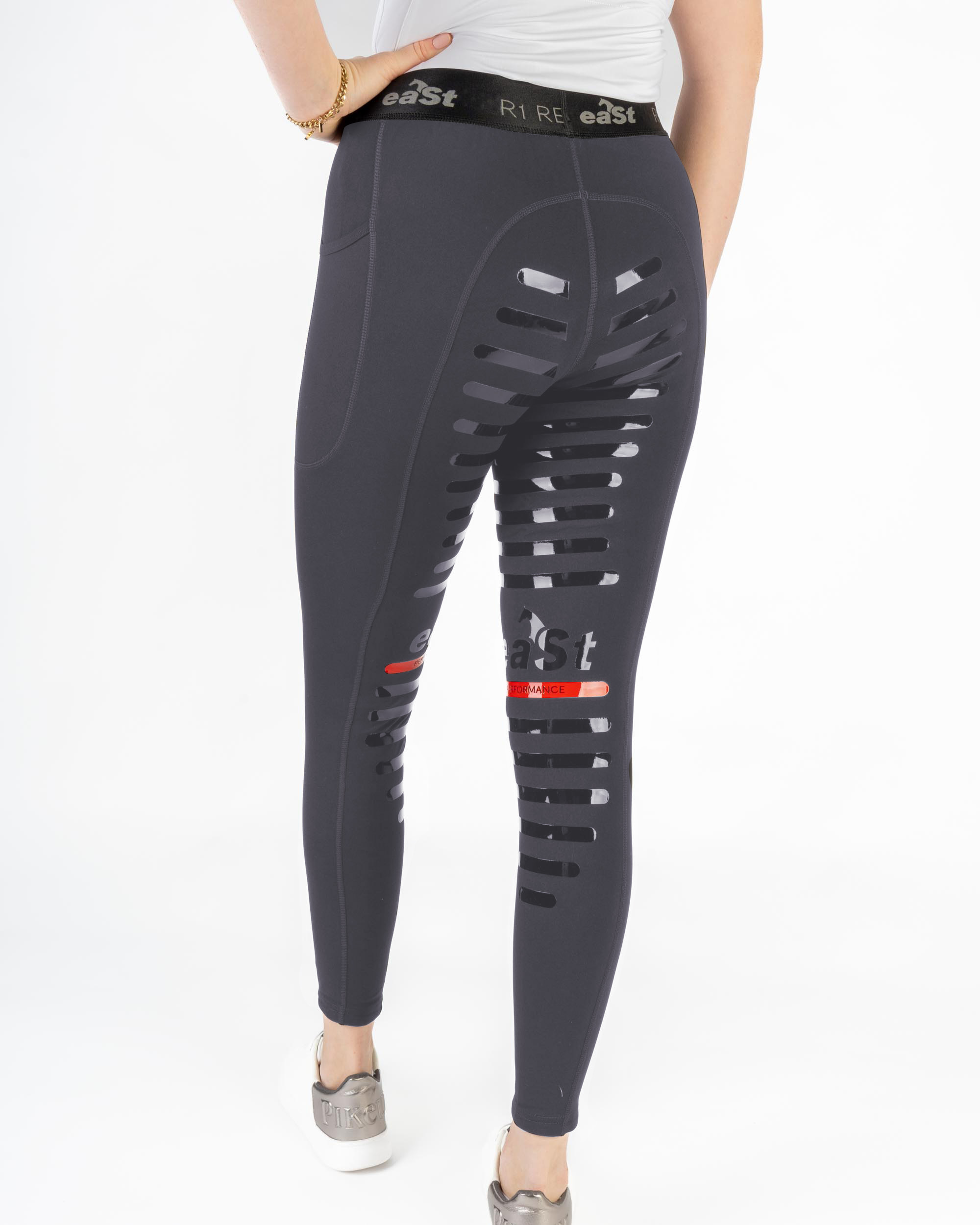 Ladies riding leggings Reggings® R1 Dressage with full grip
