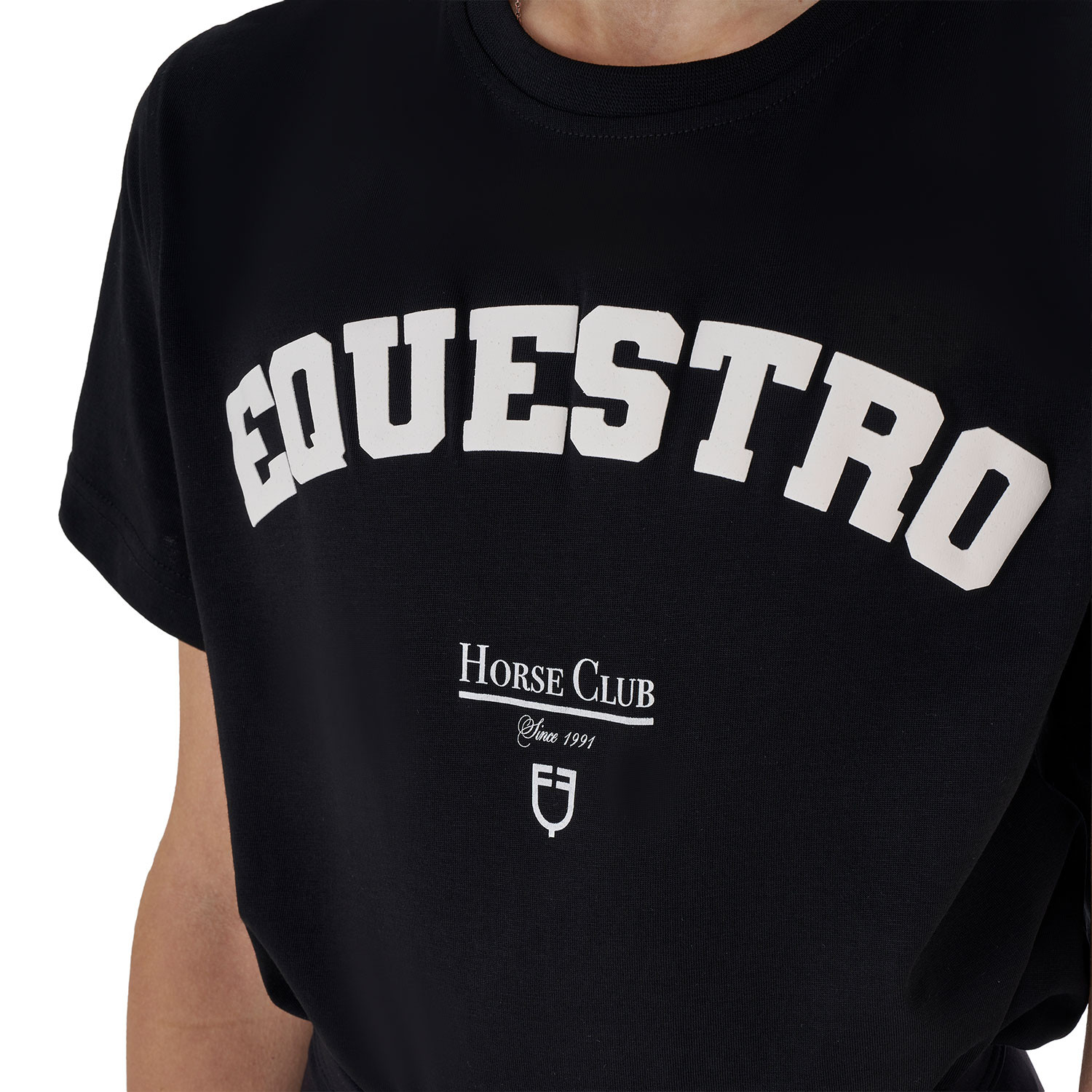 Mädchen-Baumwoll-T-Shirt Horse Club