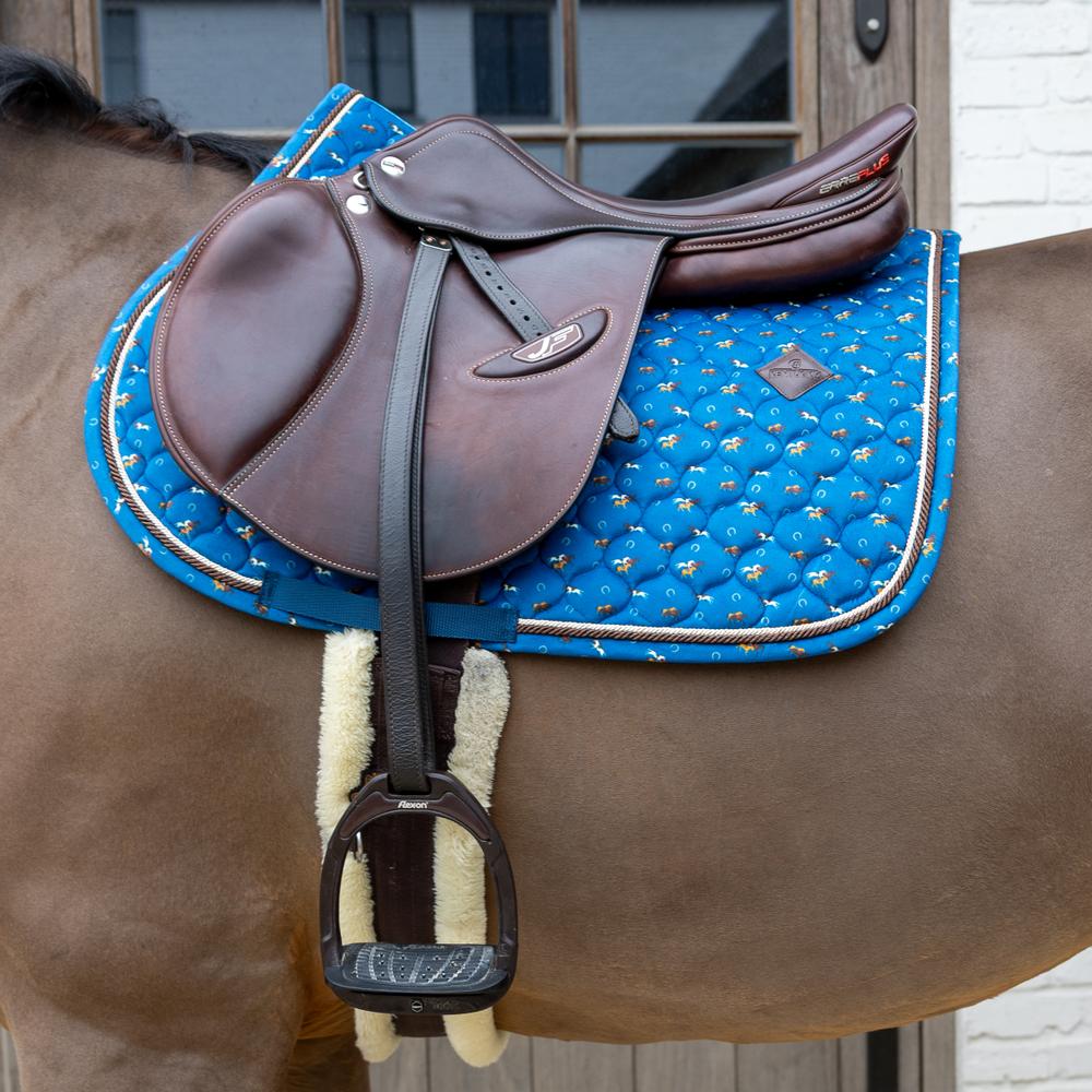 Tapis de selle Velvet Horse printing Dressage