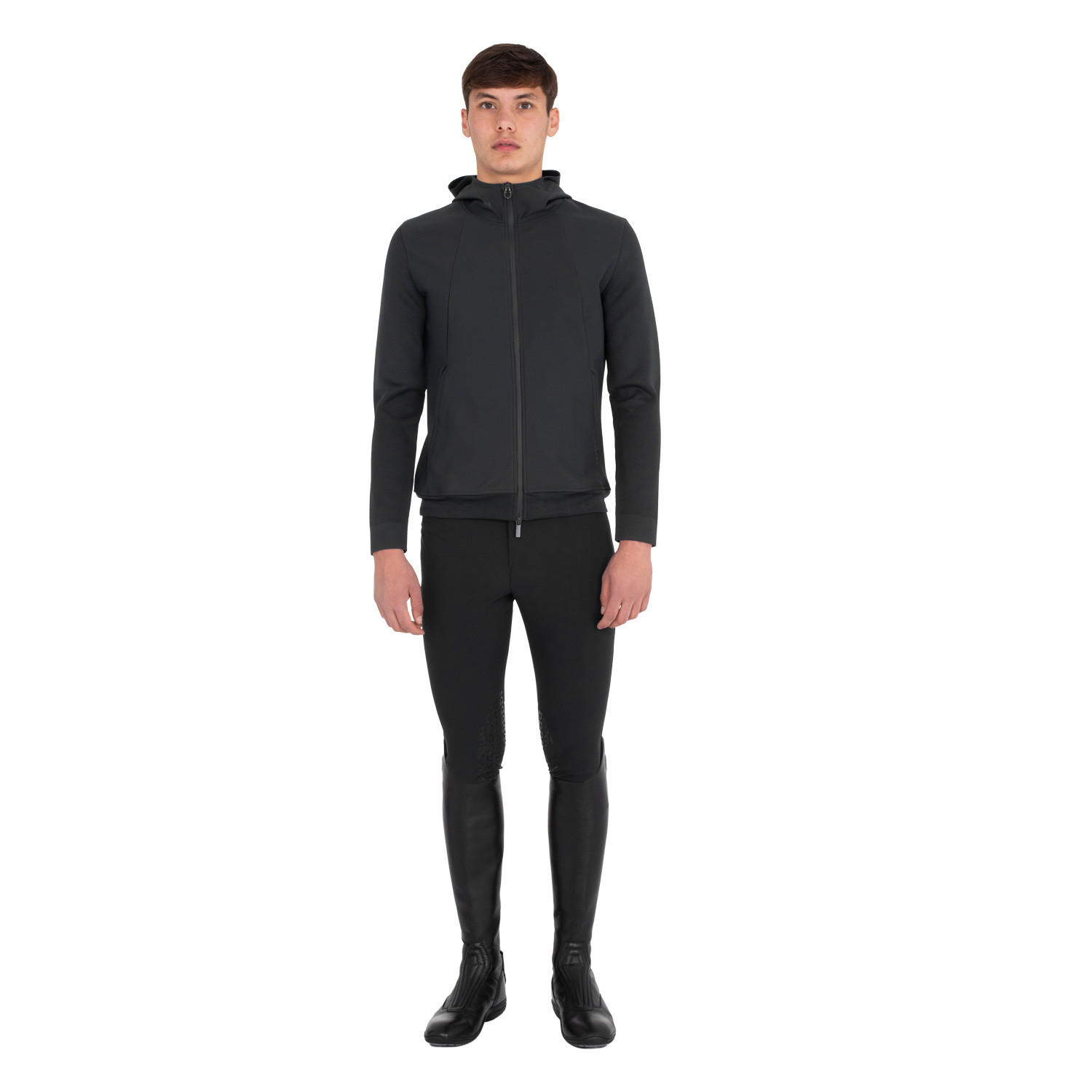 Technisches Kapuzensweatshirt für Herren mit Micro-Mesh-Einsätzen