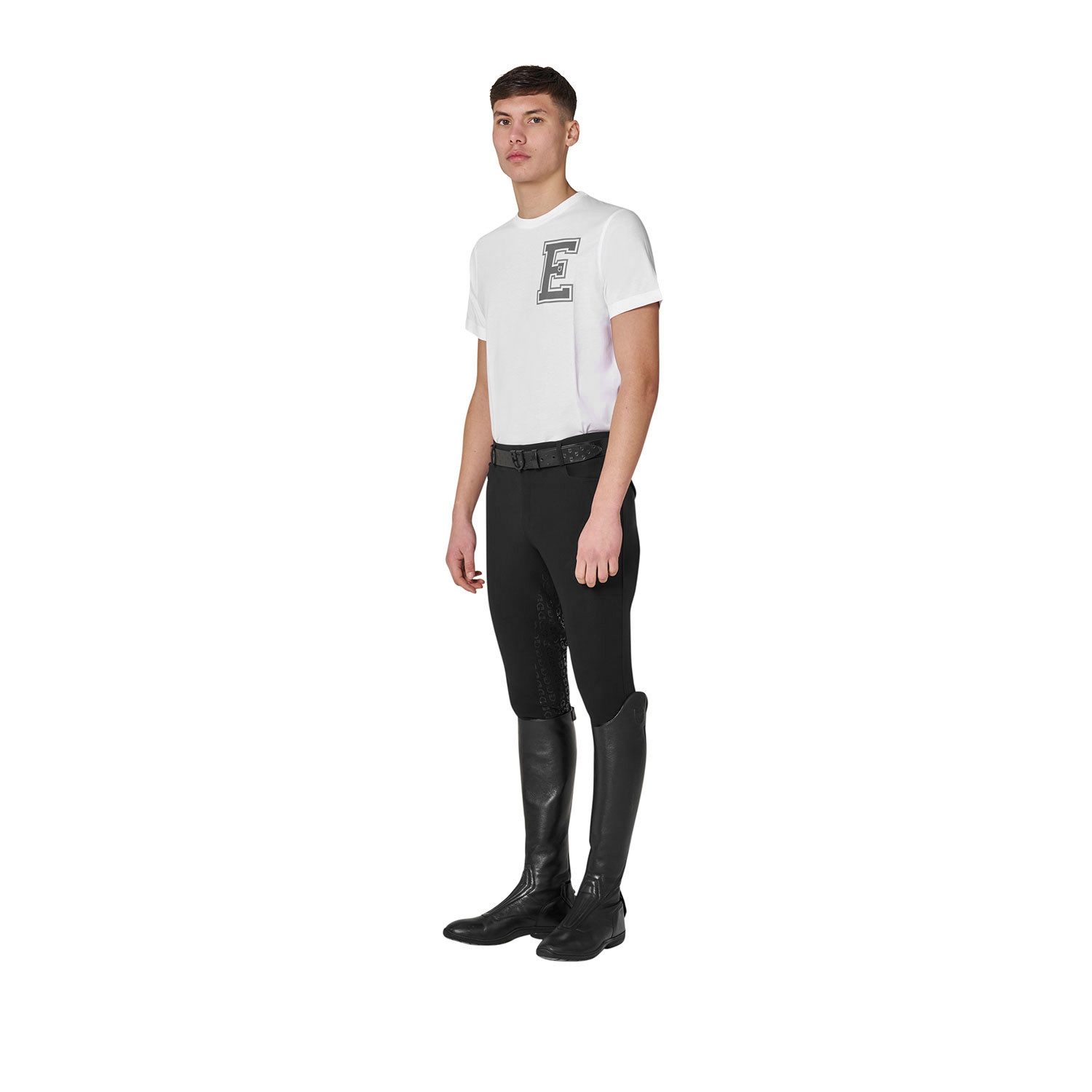 Herren-Baumwoll-T-Shirt Monogram