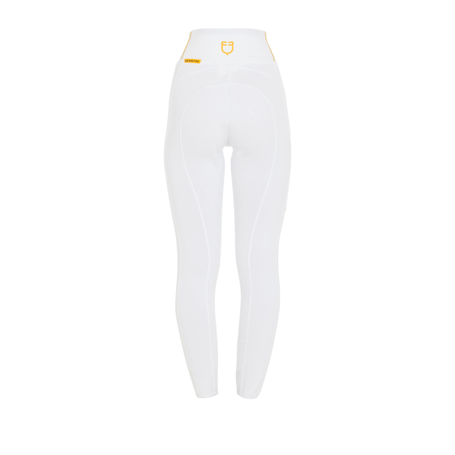 Schmal geschnittene Mädchen-Leggings mit Grip und Logo