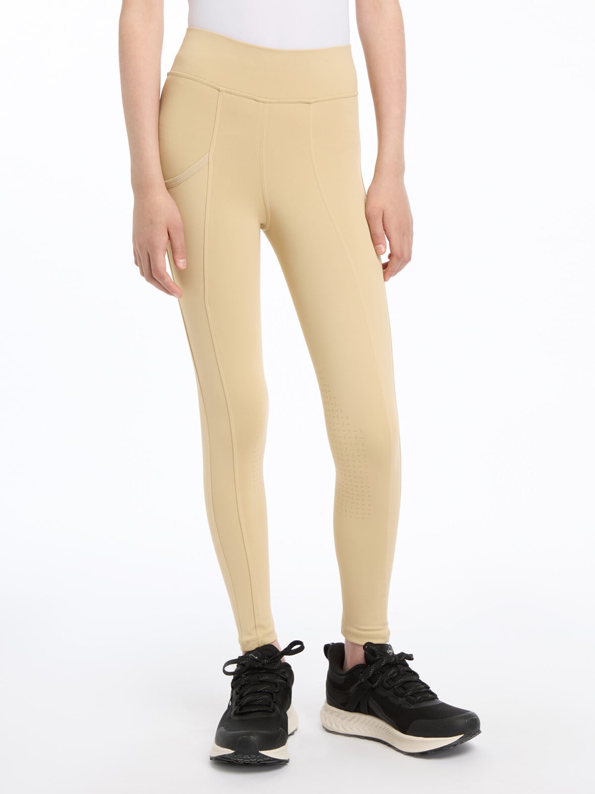 Young Rider Reitleggings Beige