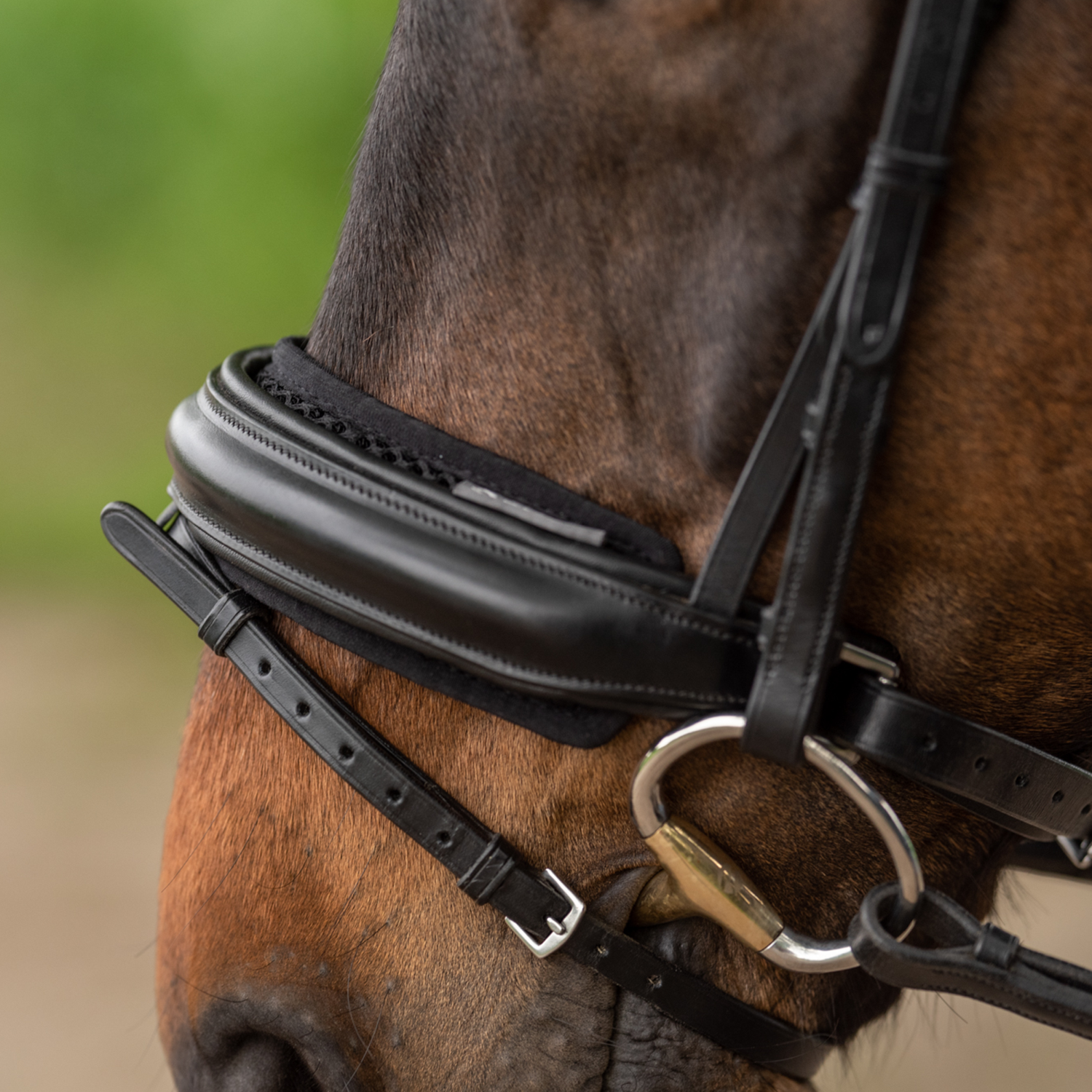 Reithalfterpad 3D Air Effect, lang