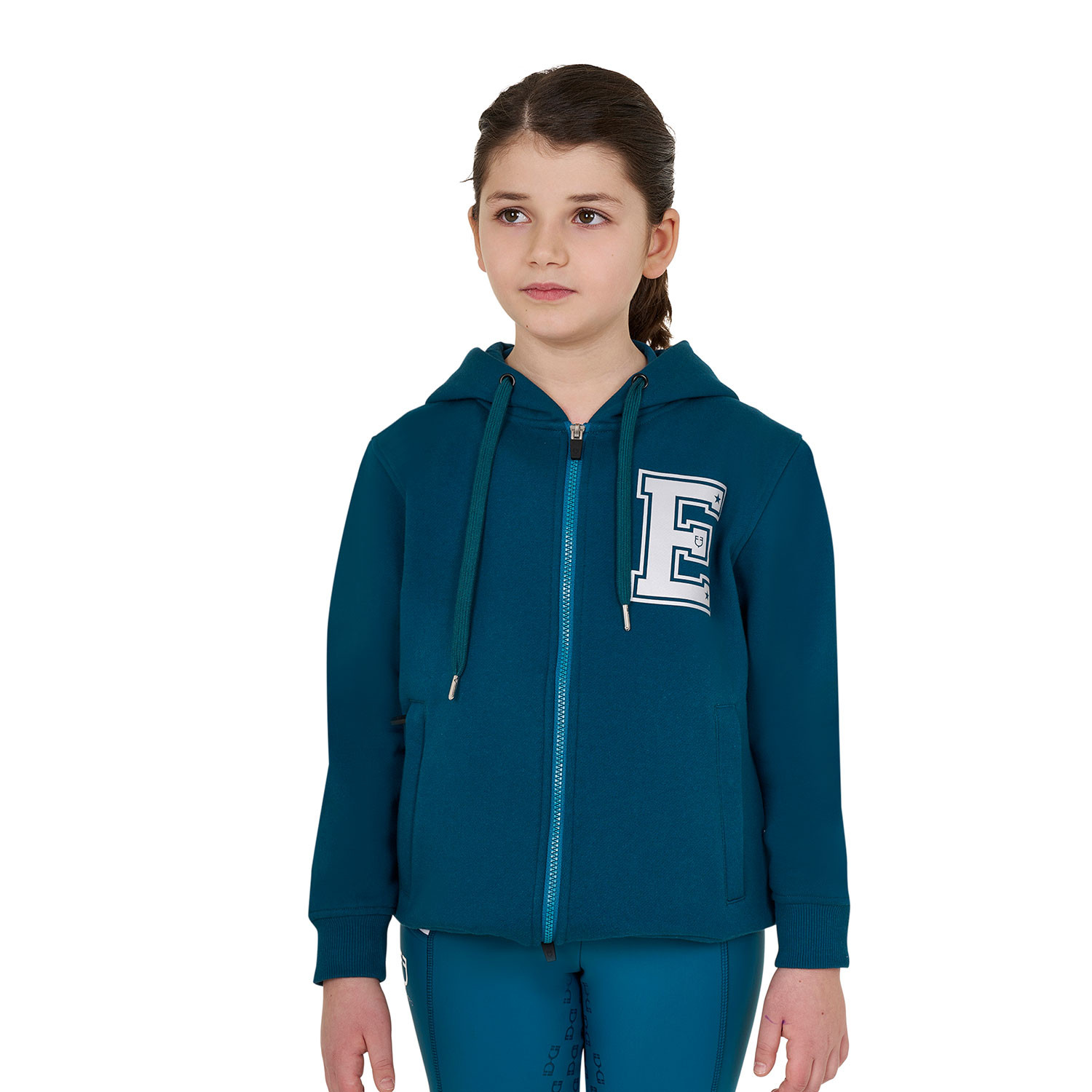 Hoodie mit Frontreißverschluss