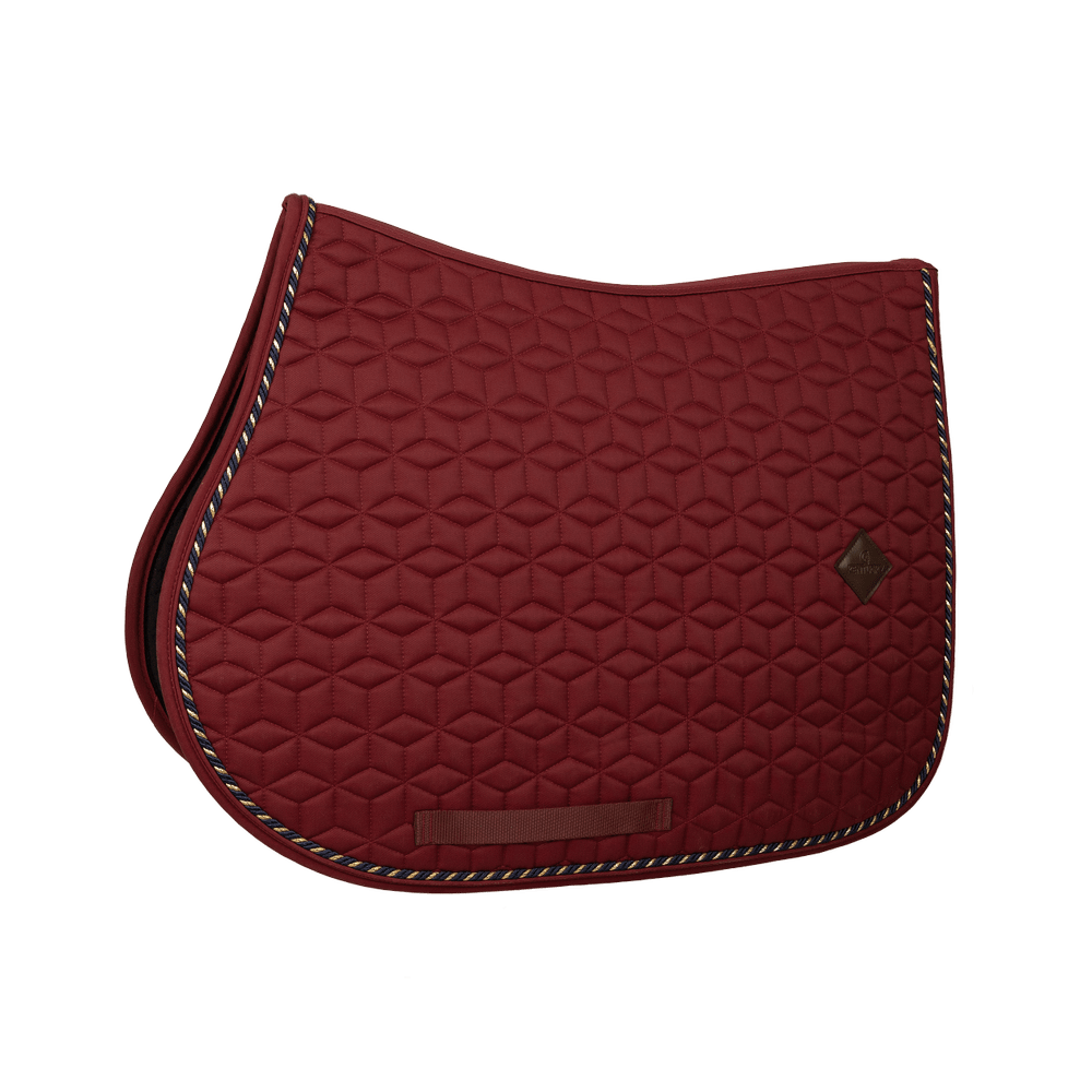 Schabracke Classic Bordeaux Show Jumping Custom eine Kordel