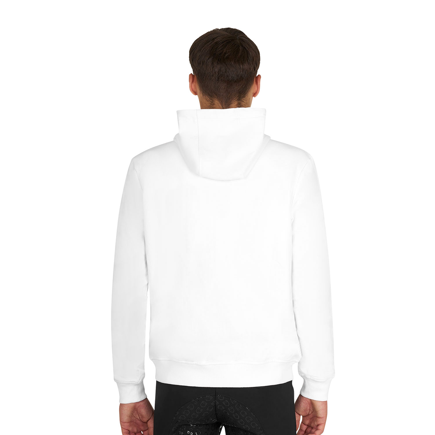 Sweatshirt für Herren mit verstellbarer Kapuze und Reißverschluss