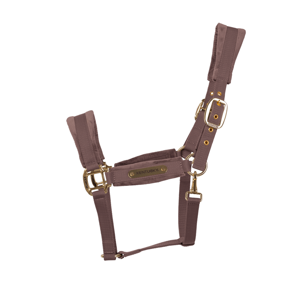 Velvet halter