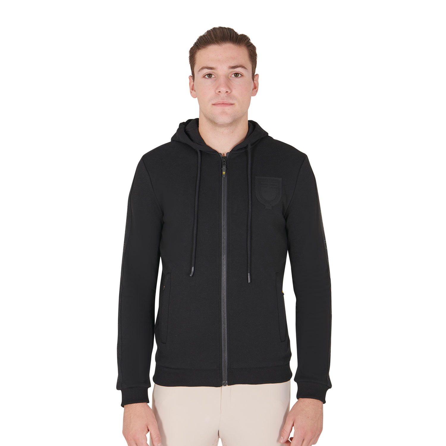 Kapuzen-Sweatshirt für Herren mit Fleece-Innenseite