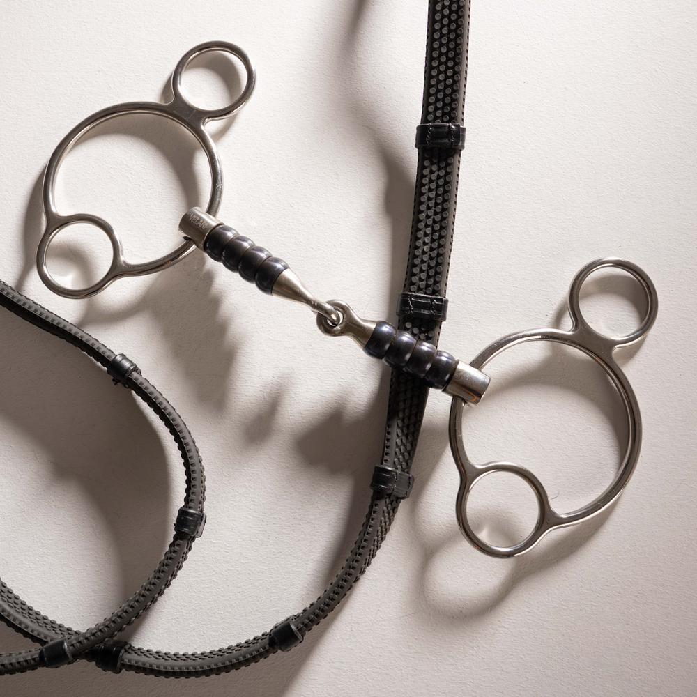 Pessoa-filet 2,5-Ring simple brisure avec cherry roller en Sweet Iron