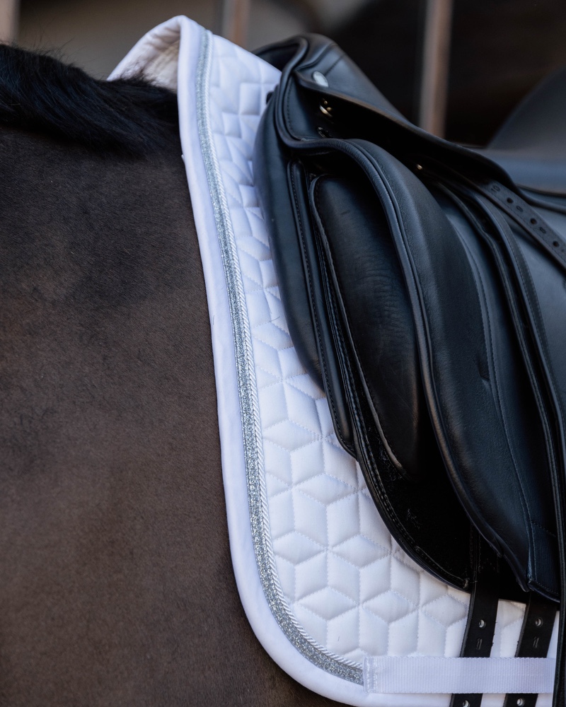 Dressage saddle pad Glitter Rope