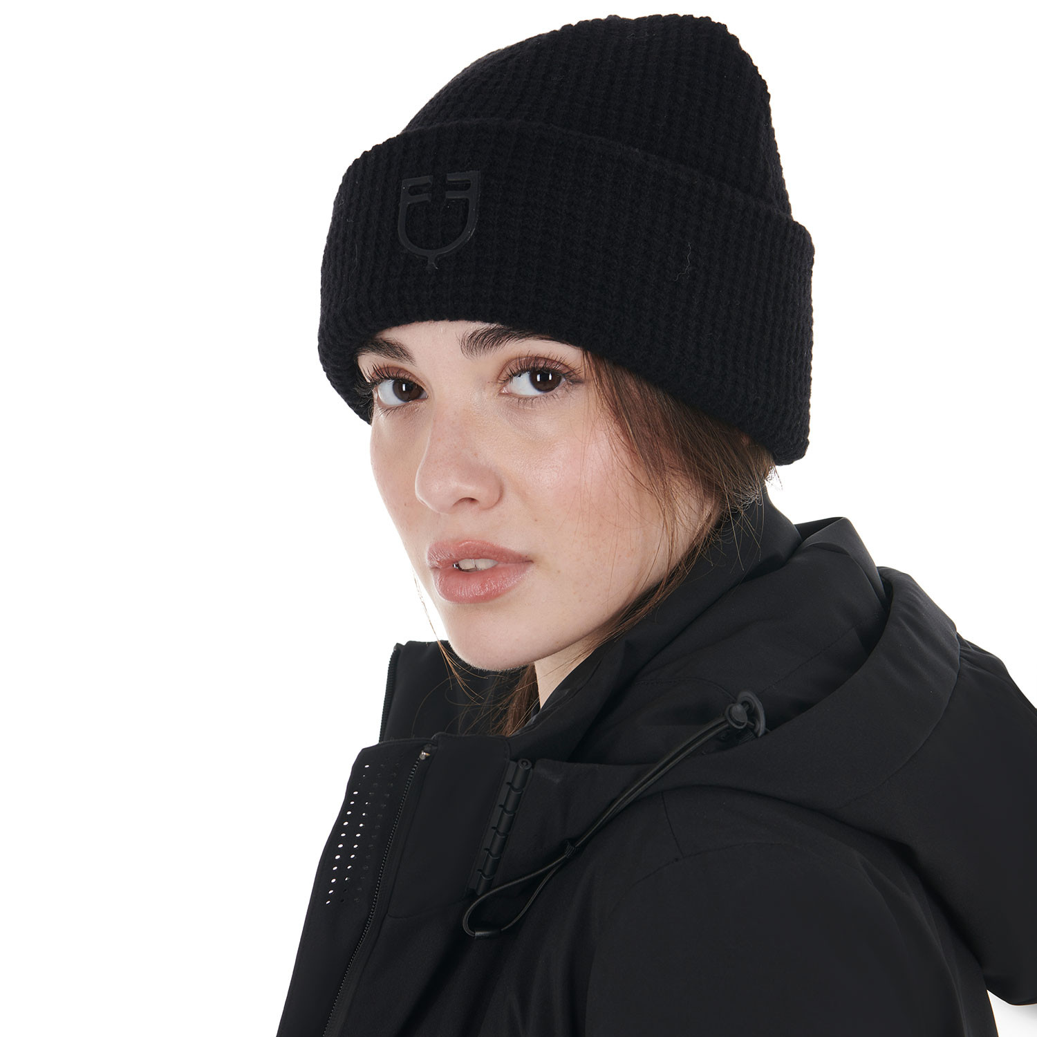 Wollmütze Unisex mit Strickstruktur