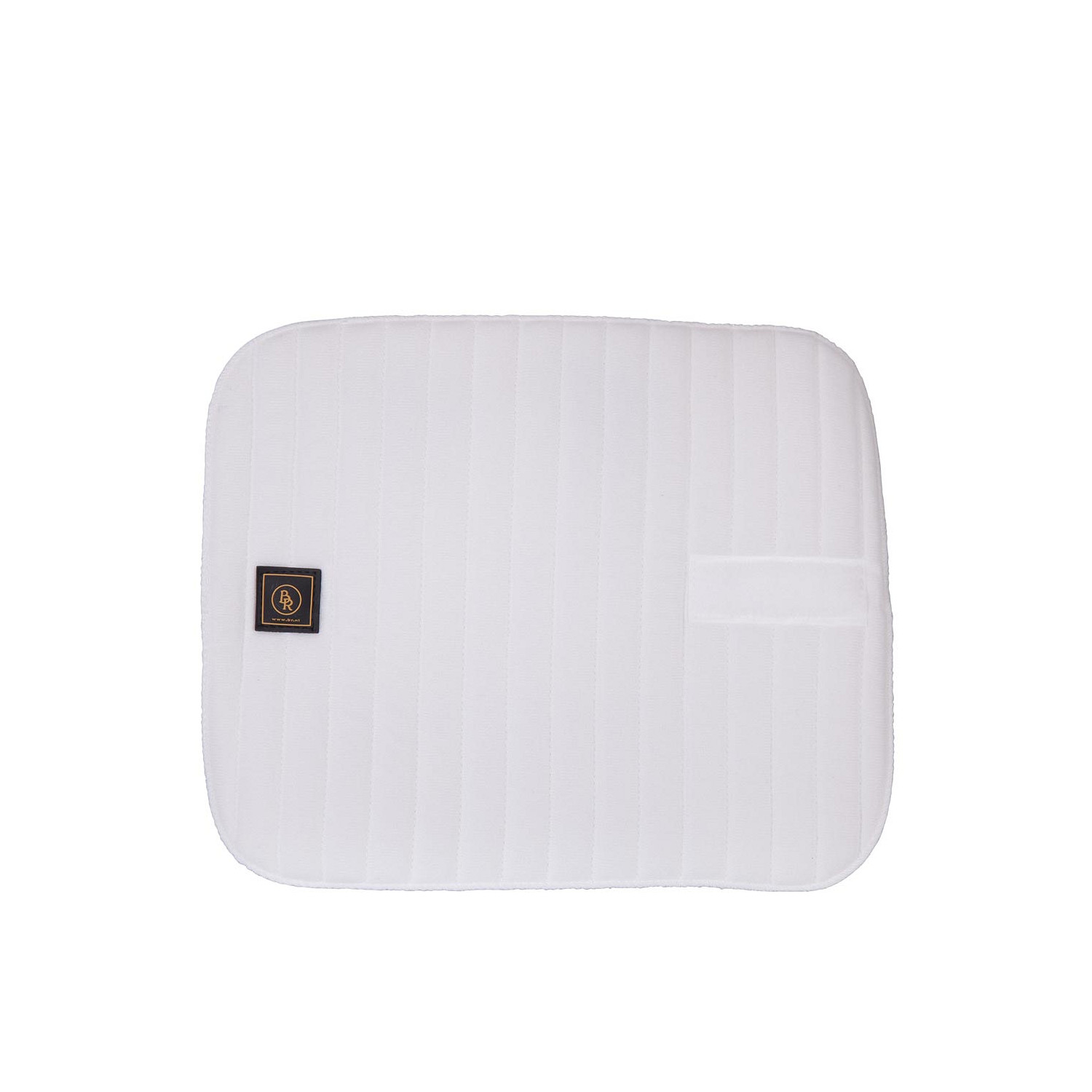 Bandage padsTricot/terry cloth Velcro tape set/4 in white
