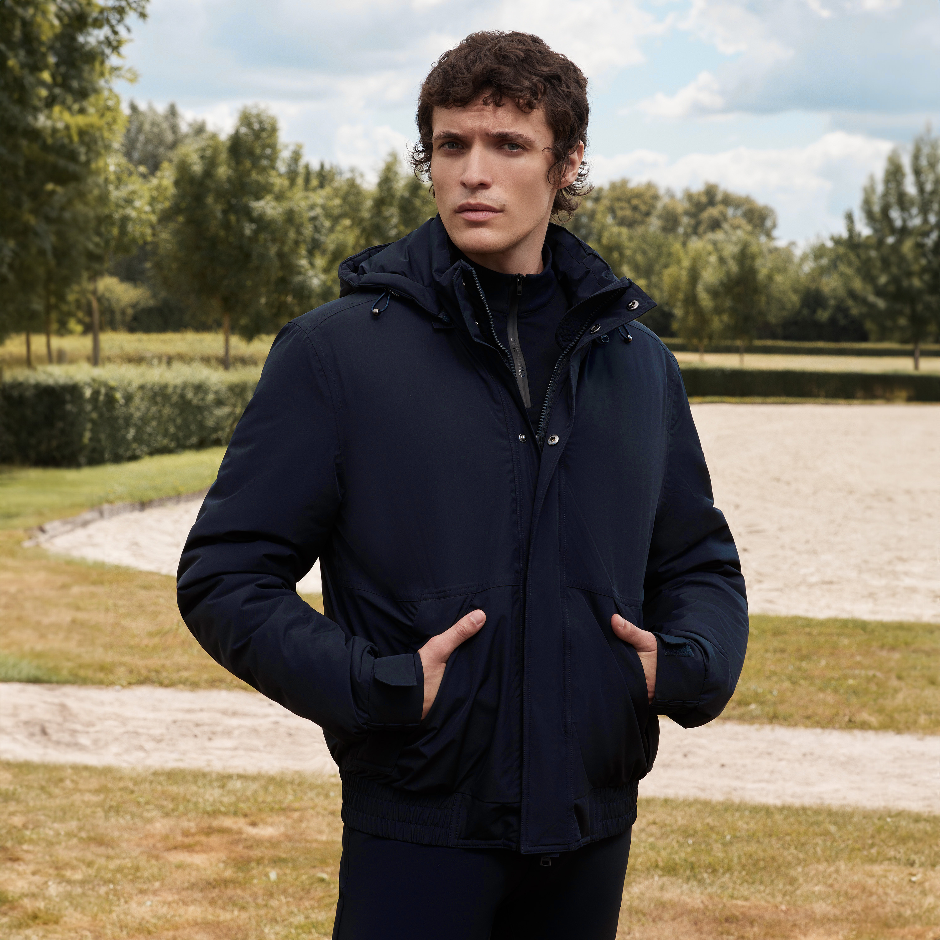 Bomber Herren Jacke Camden