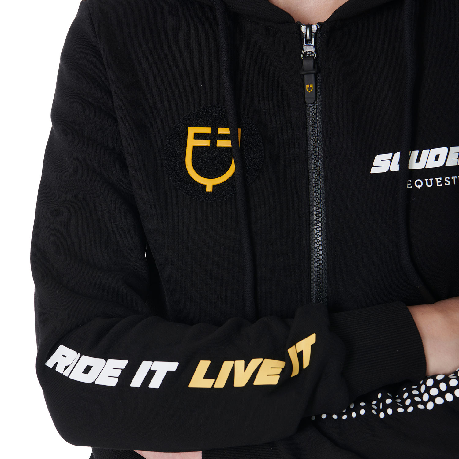 Scuderia Kapuzen-Sweatshirt aus Fleece für Damen