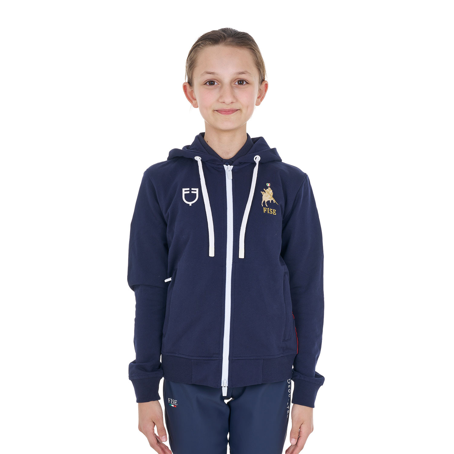 Unisex-Fleece-Hoodie X FISE für Kinder