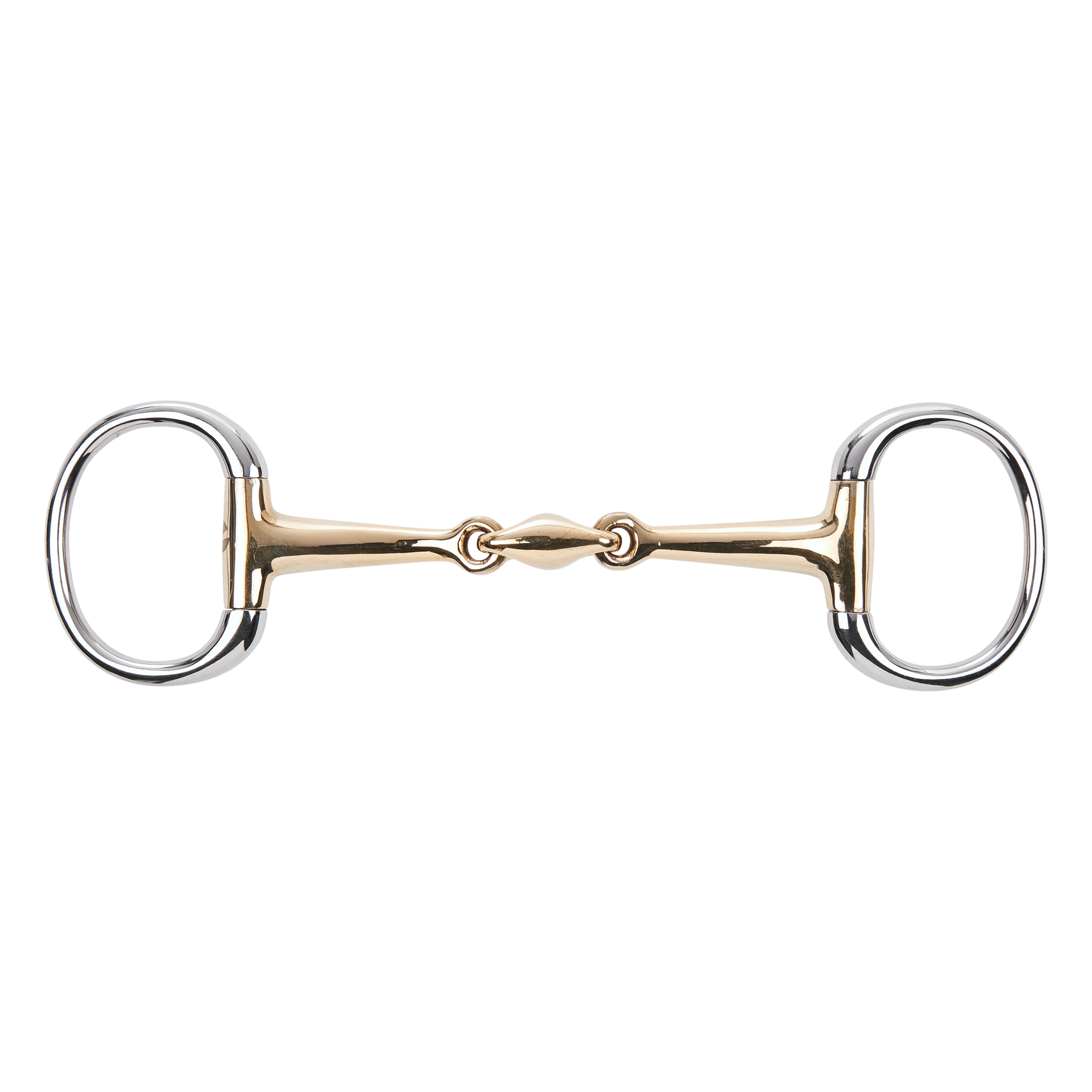 Mors d'appui à olives Kaugan® 14 mm, double brisure