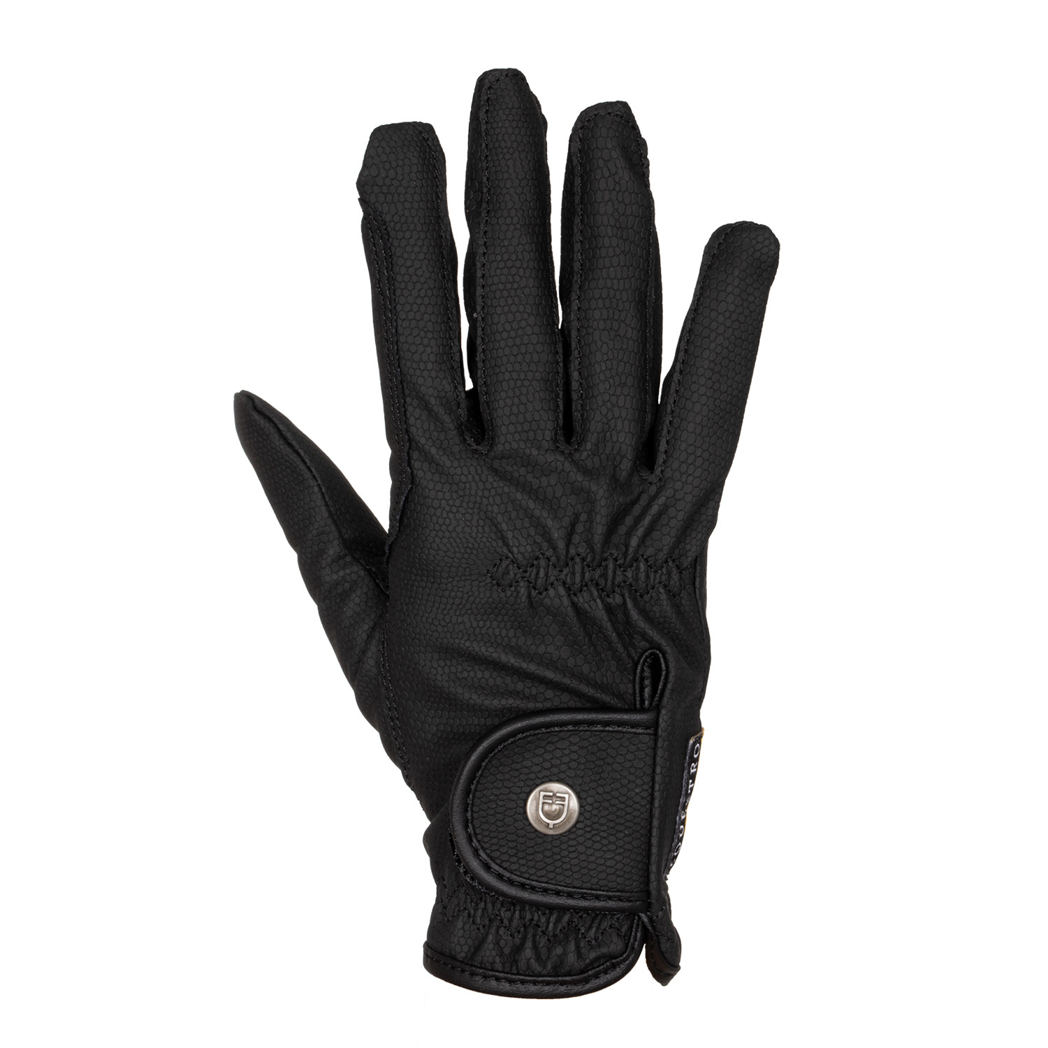 Unisex-Handschuhe aus weichem Kunstleder mit Klettverschluss