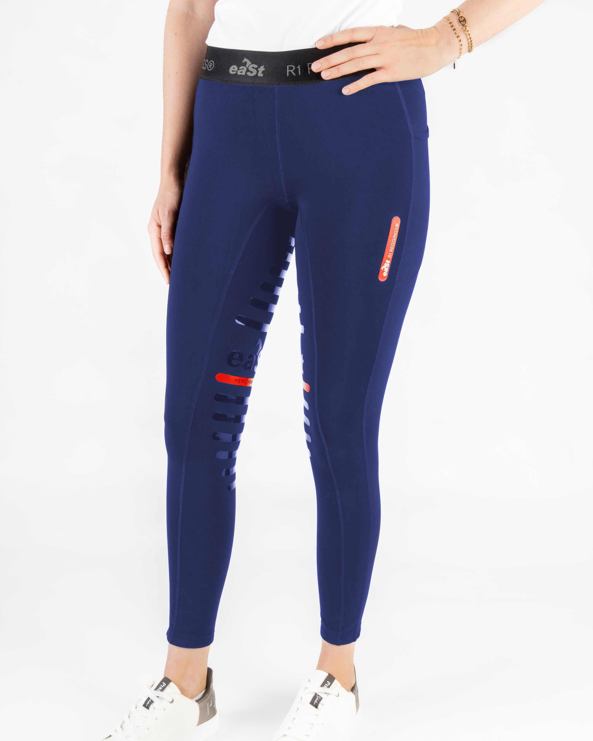 Ladies riding leggings Reggings® R1 with full grip