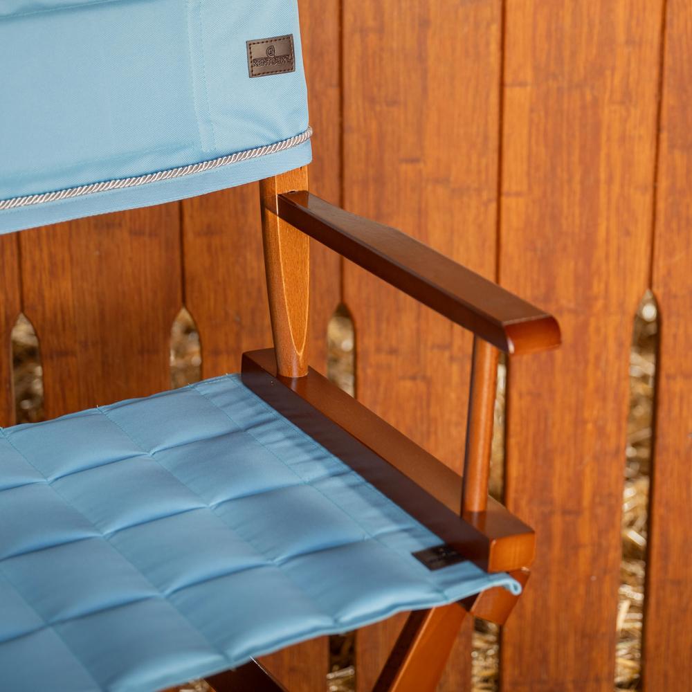Seat and backrest for director's chair