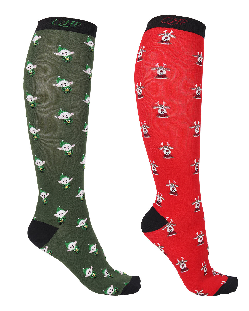 Christmas knee socks (pack of 2)