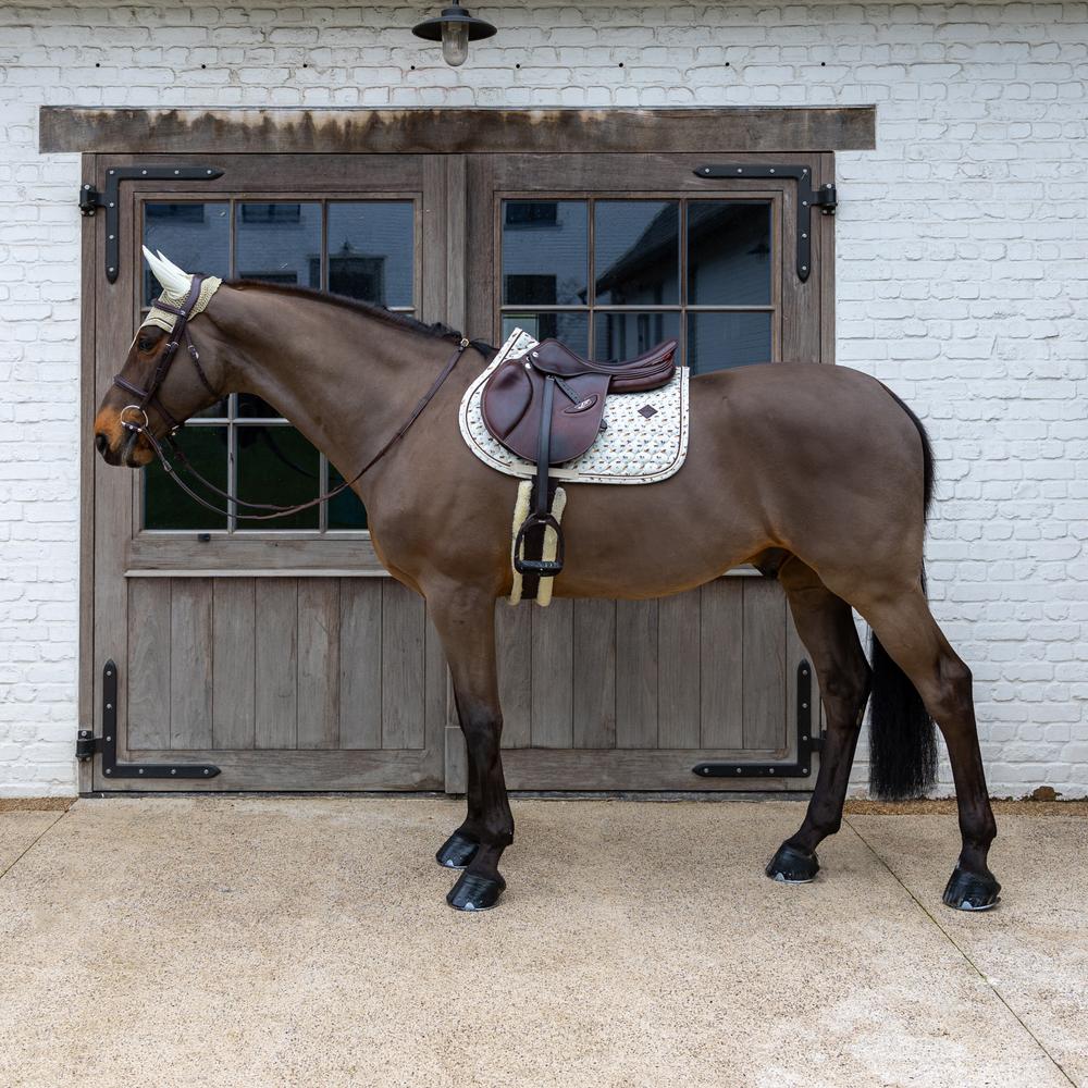 Tapis de selle Velvet Horse printing Dressage